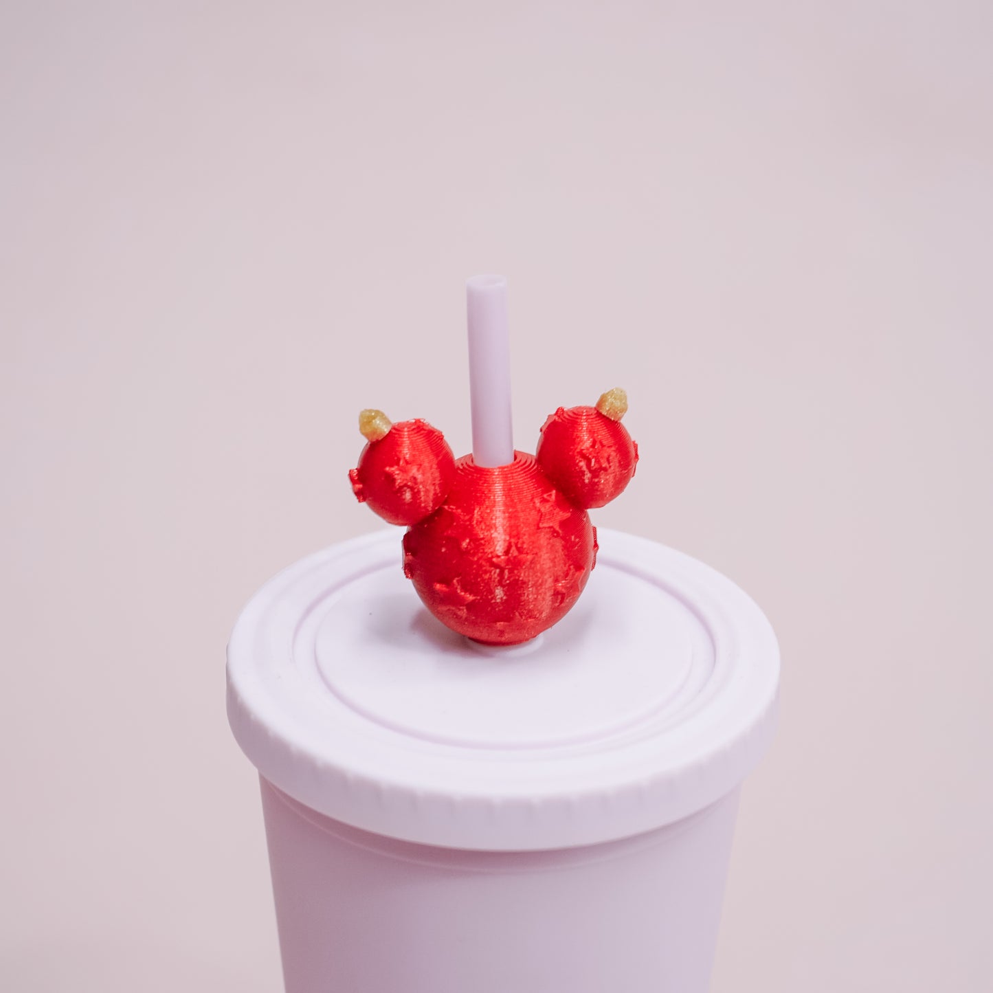 3D Ear Ornament Straw Charm