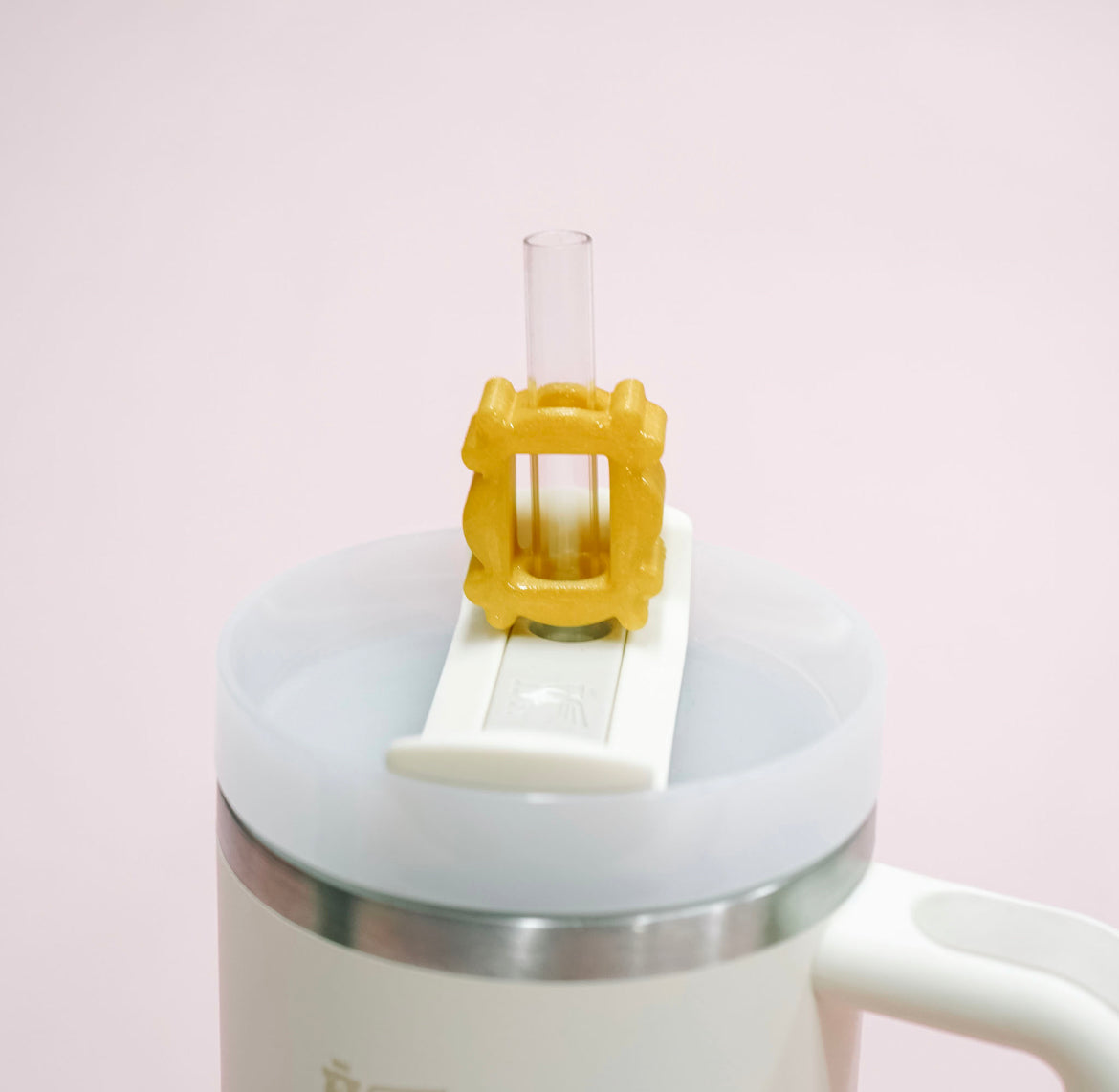 I’ll Be There For You Straw Charm