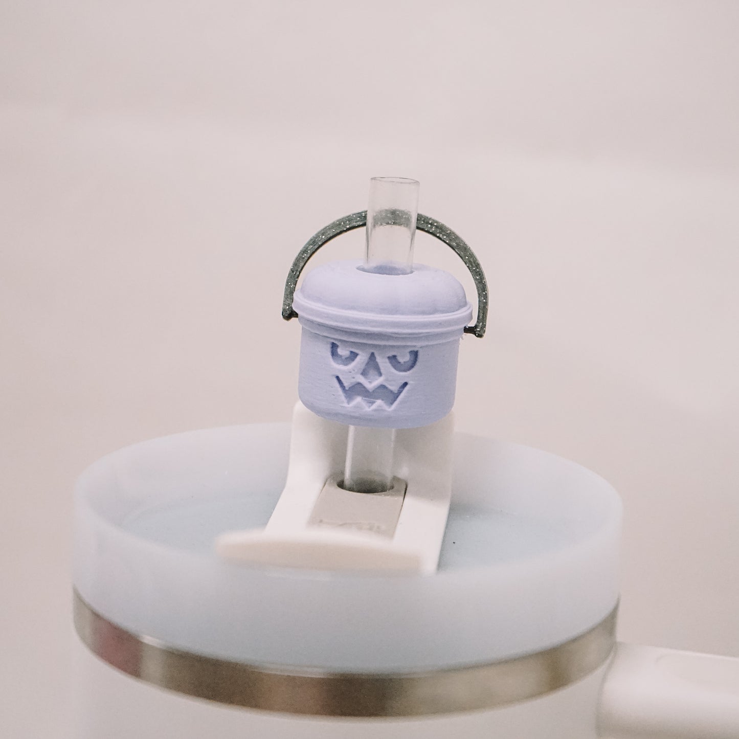 Halloween Bucket Straw Charm