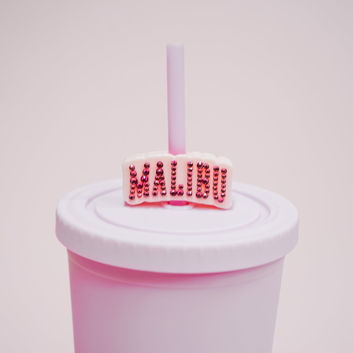 Malibu Straw Charm