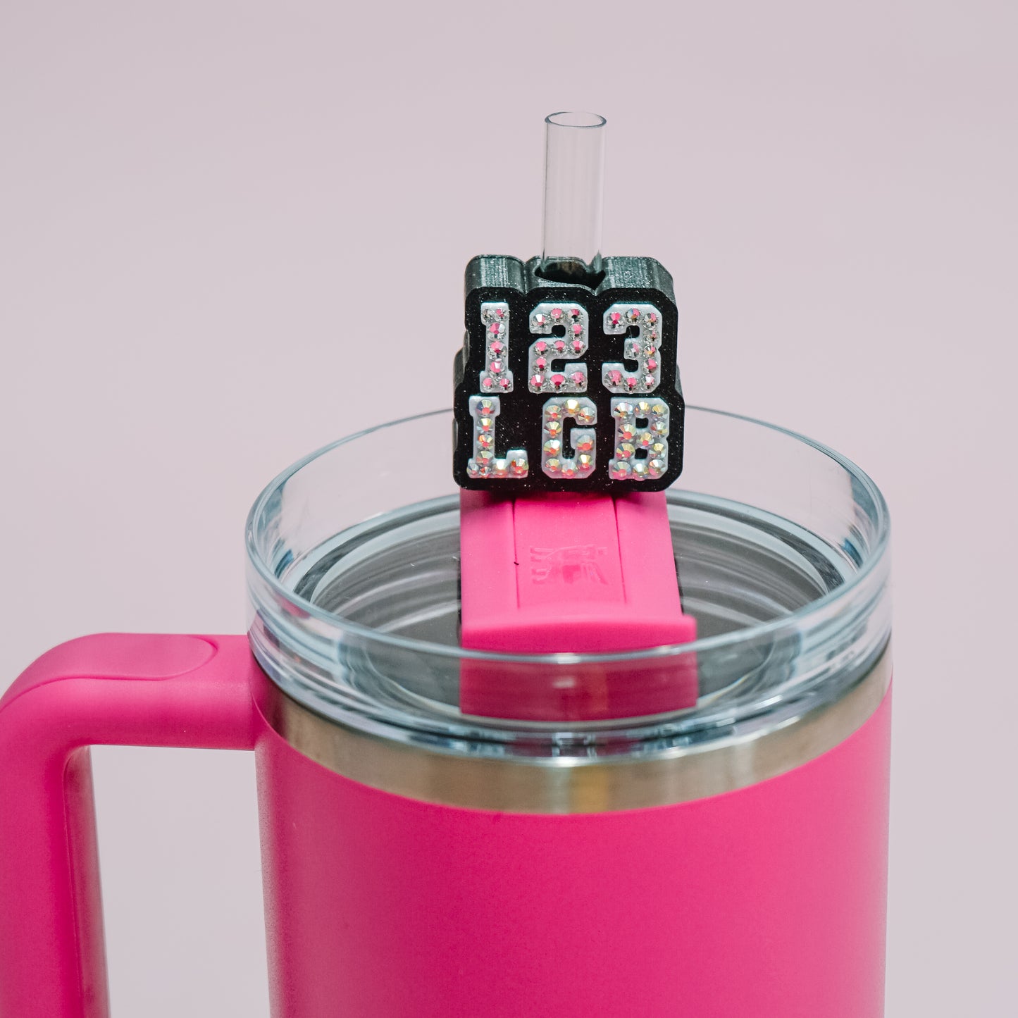 123, Let’s Go B*tc# Straw Charm