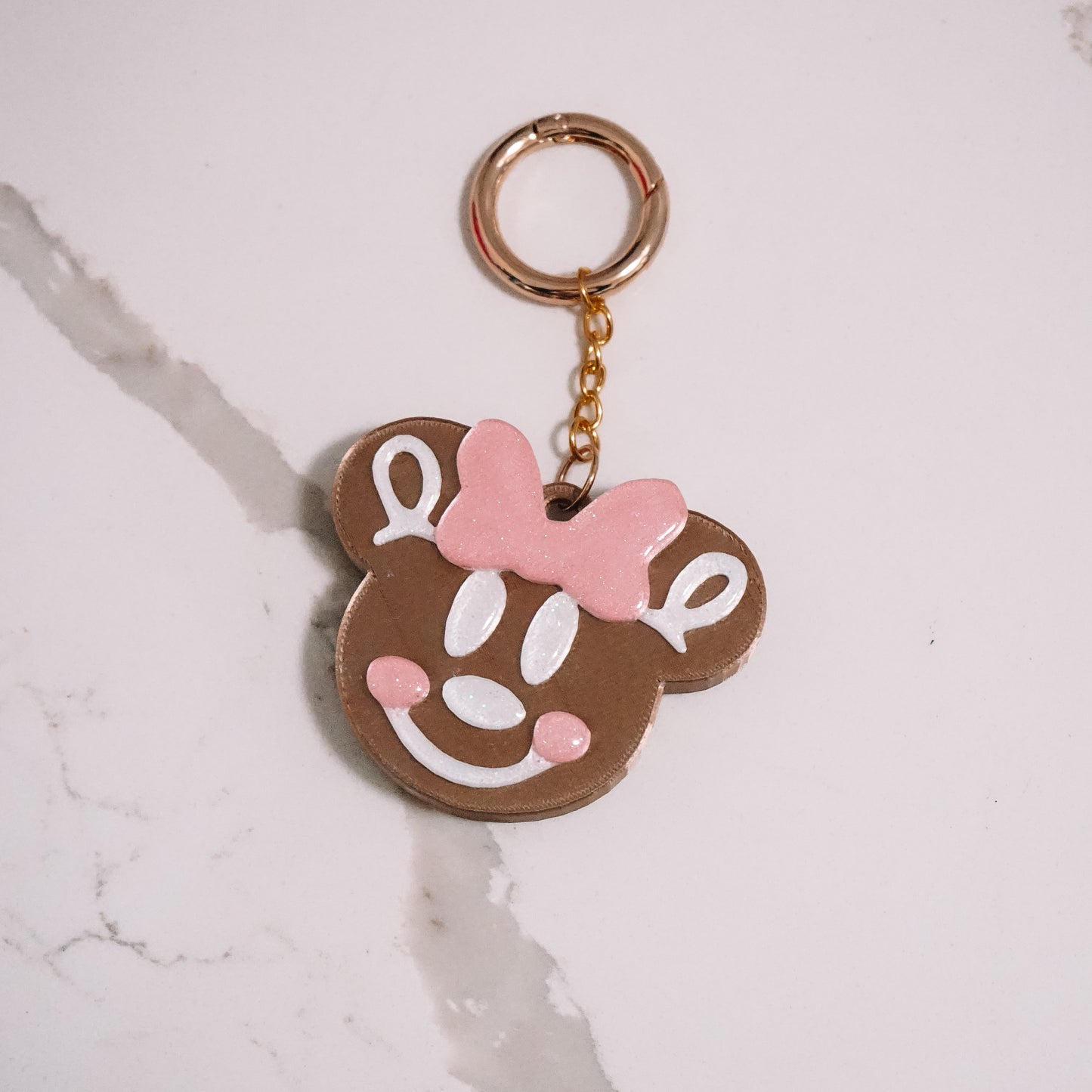Mouse Gingerbread Bag Charm