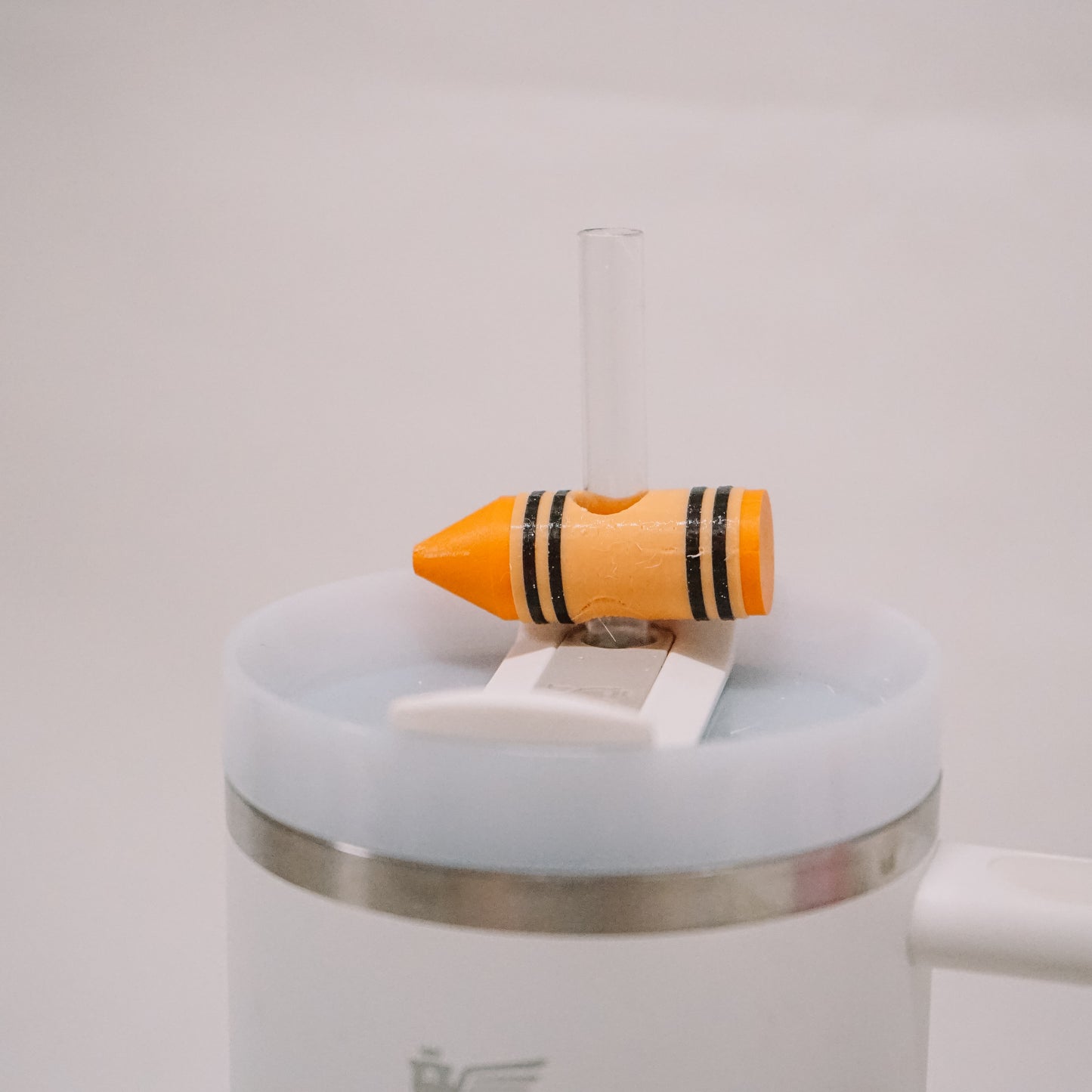 Crayon Straw Charm