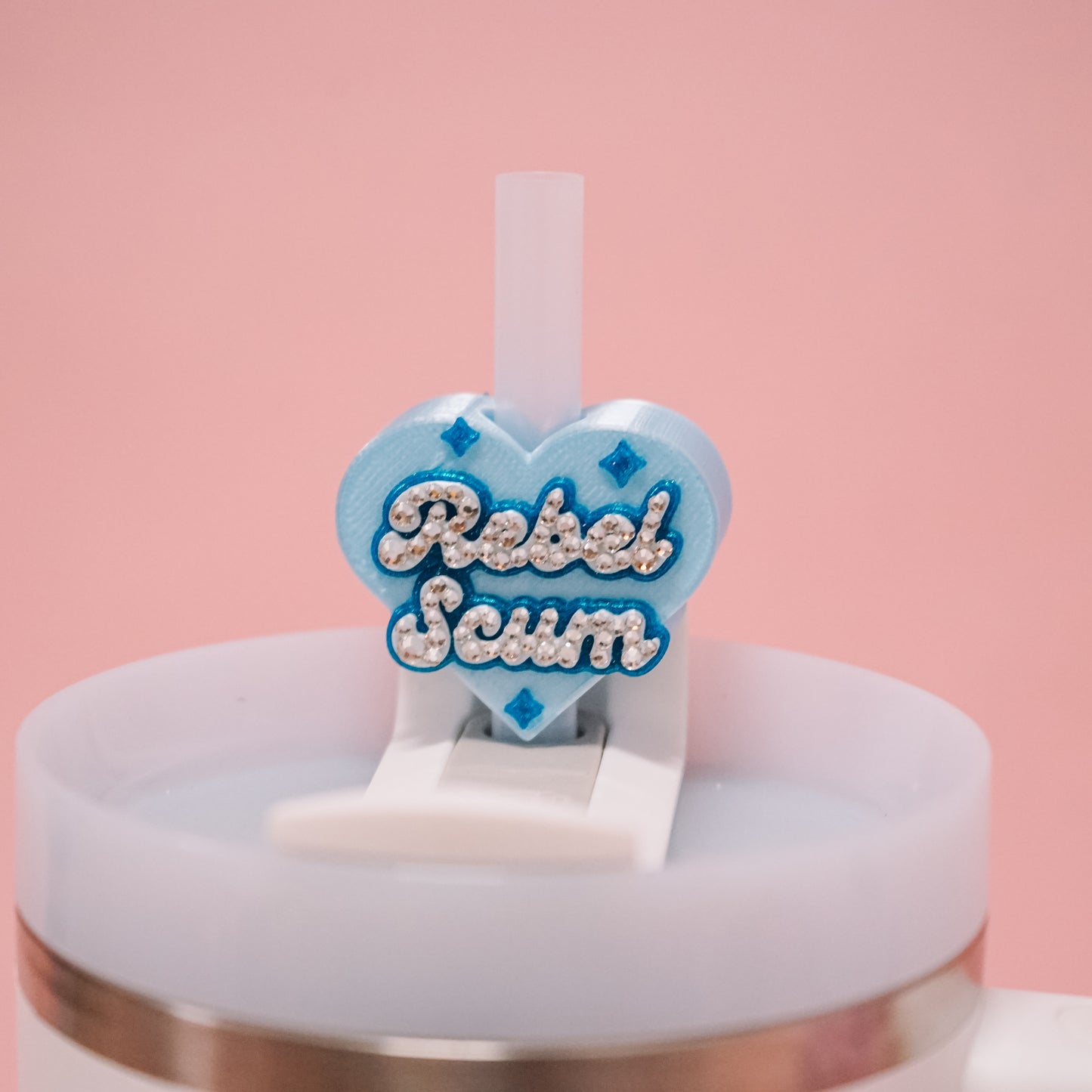 Rebel Straw Charm
