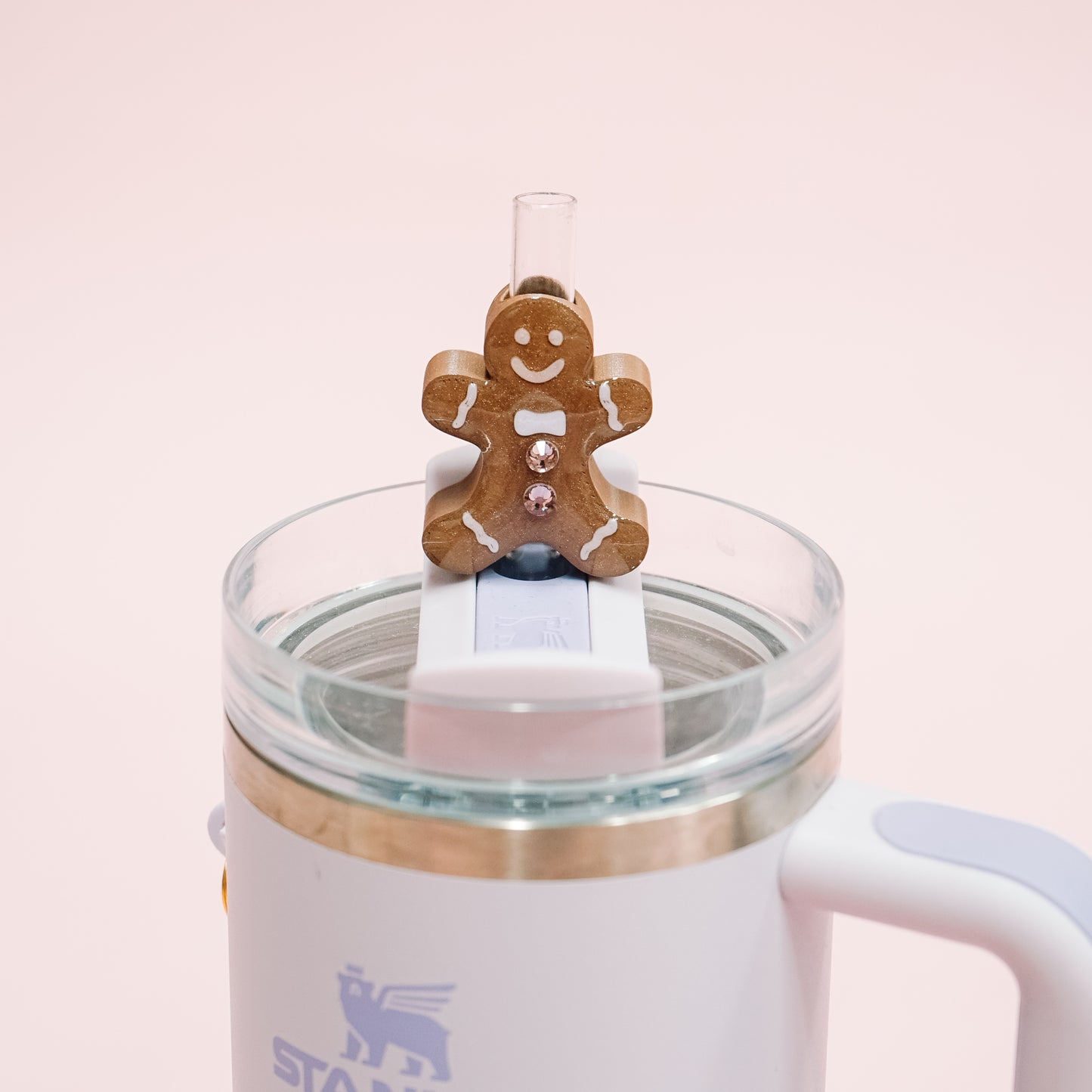 Gingerbread Straw Charm