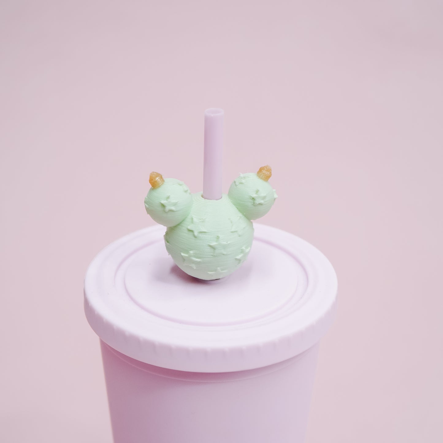 3D Ear Ornament Straw Charm