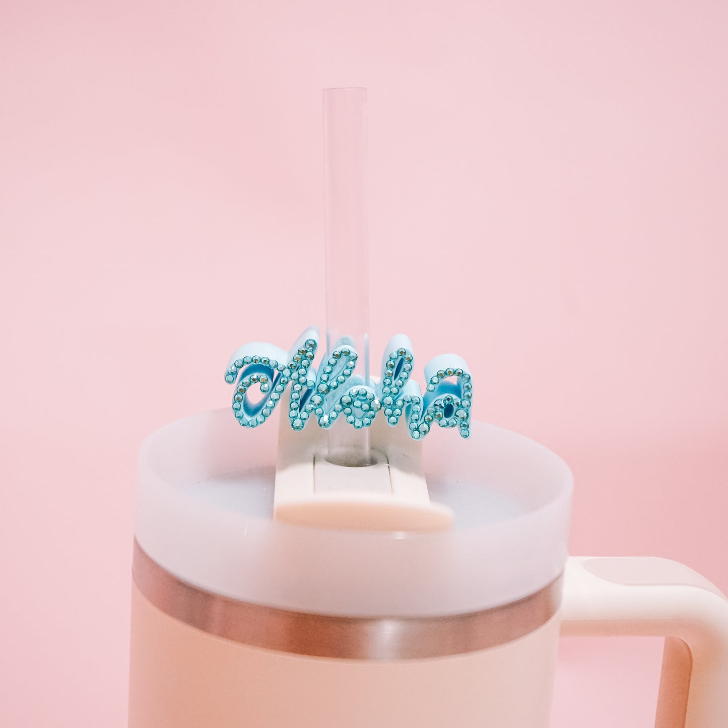 Aloha Straw Charm