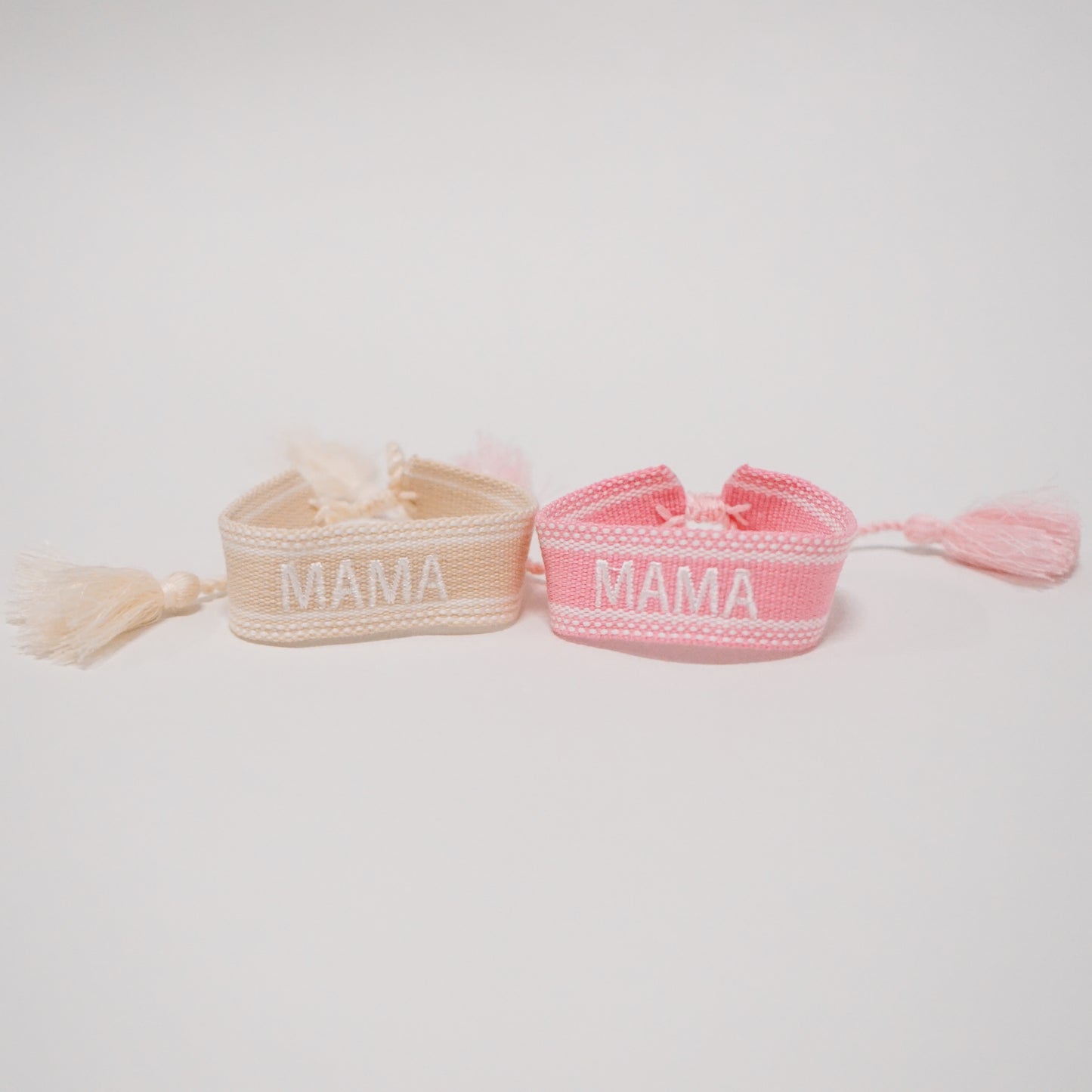 Mama Embroidered Bracelet