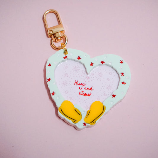 Hugs and Kisses Bag Charm
