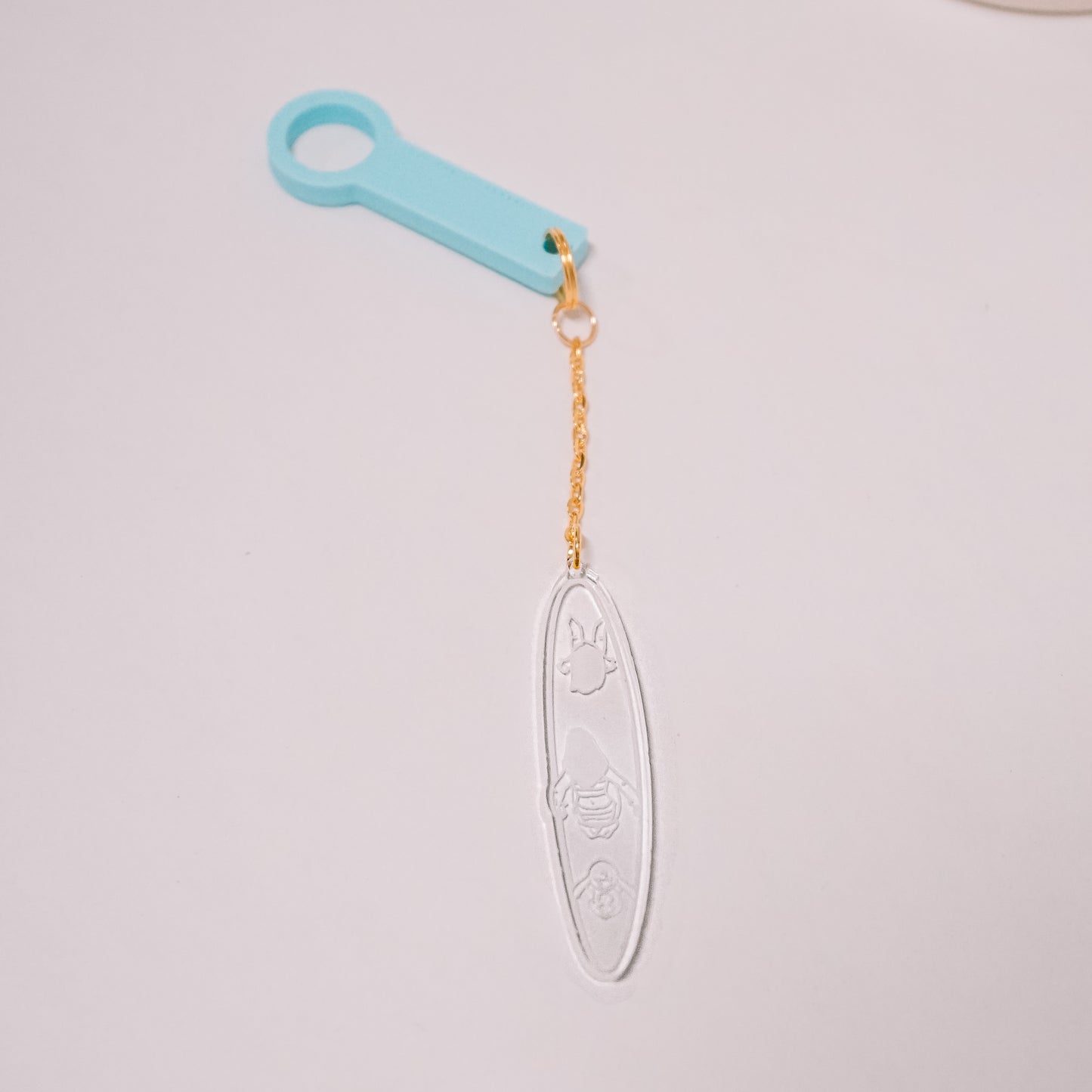Hawaiian Rollercoaster Straw Dangle