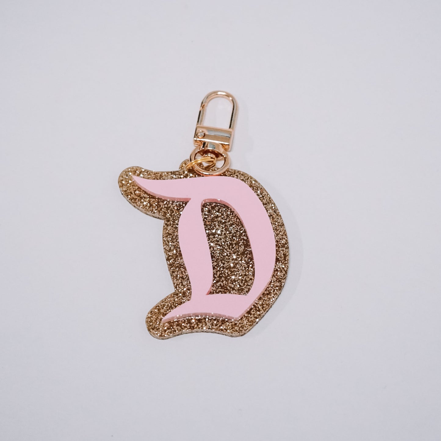 Retro D Bag Charm