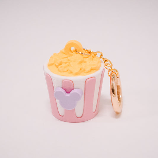 3D Popcorn Bag Charm
