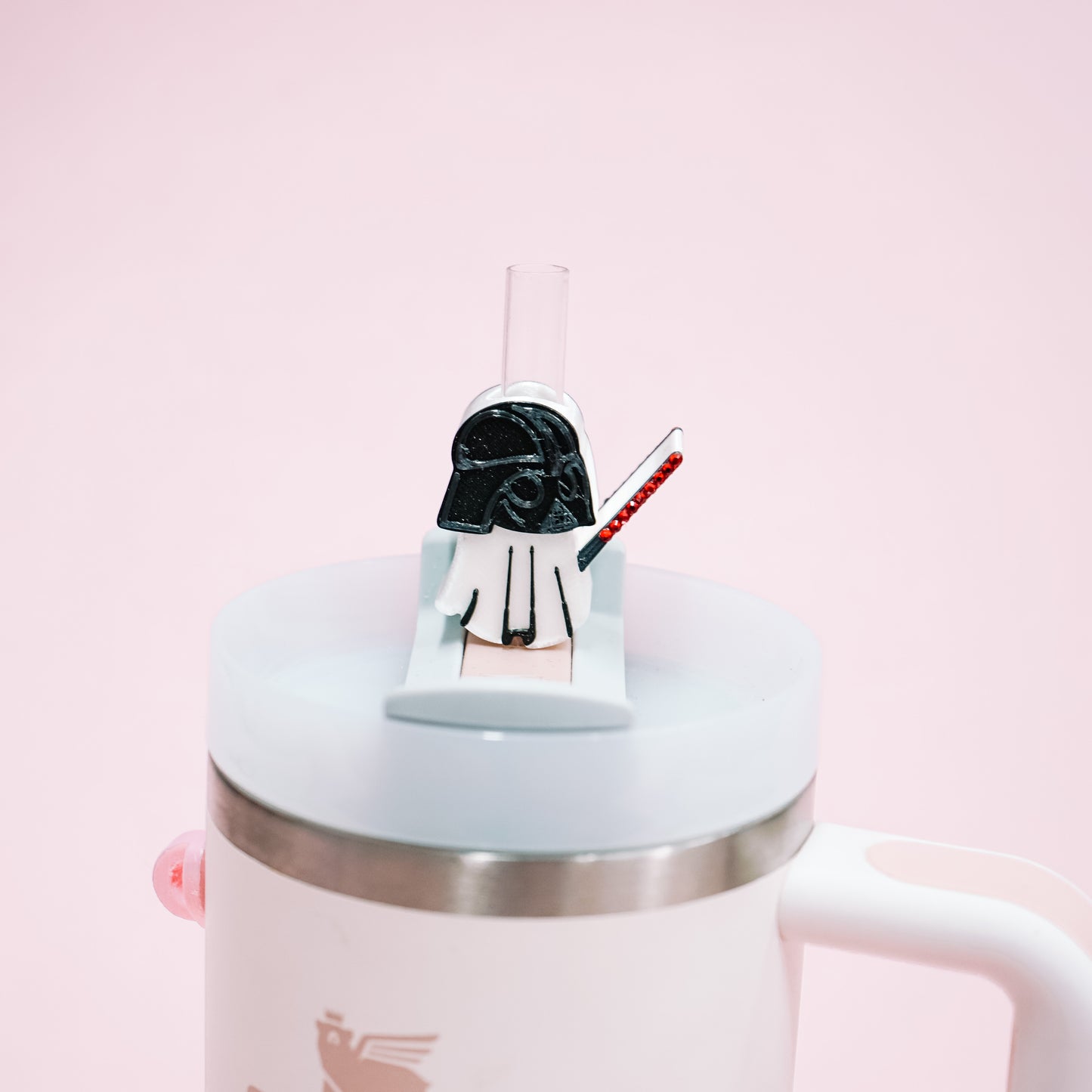 Father Ghostie Straw Charm
