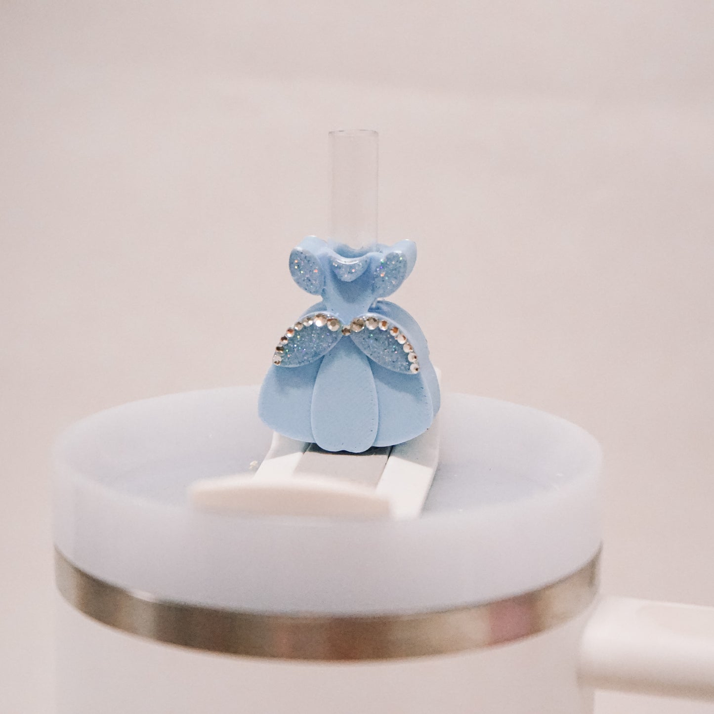 Pumpkin Princess Dress Straw Charm