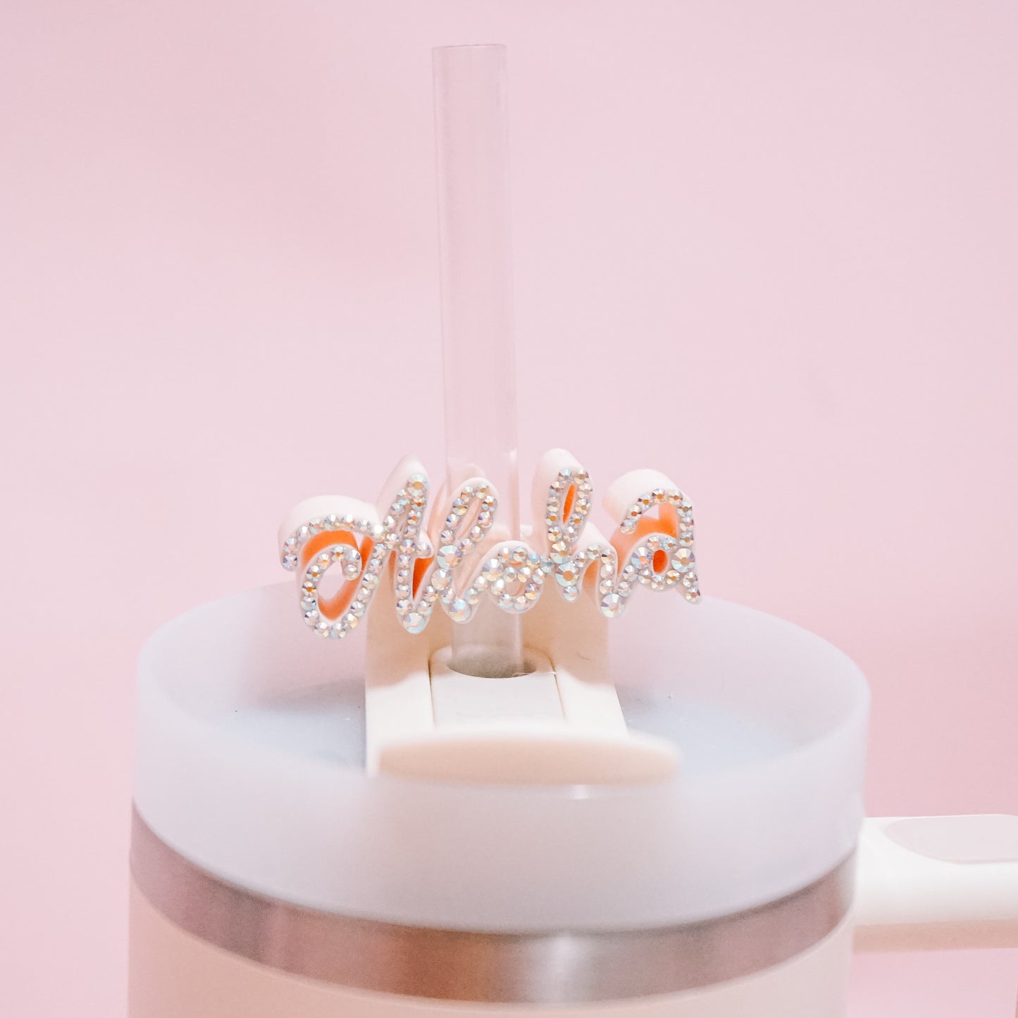 Aloha Straw Charm