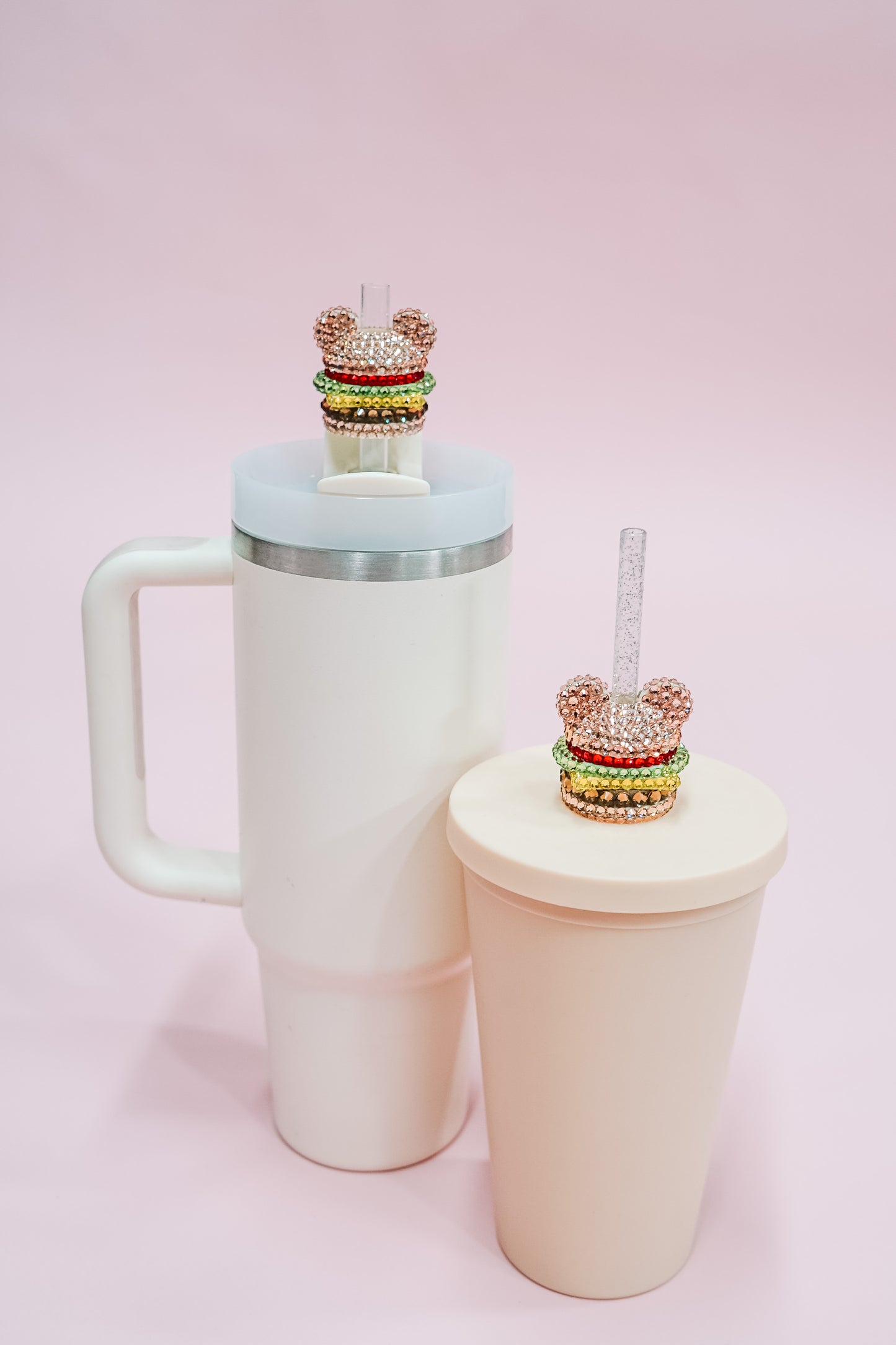 Ears Burger Straw Charm