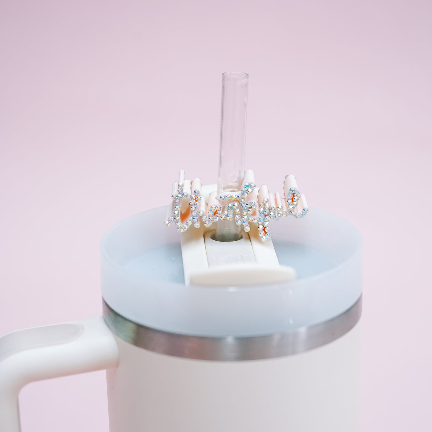 Thankful Straw Charm