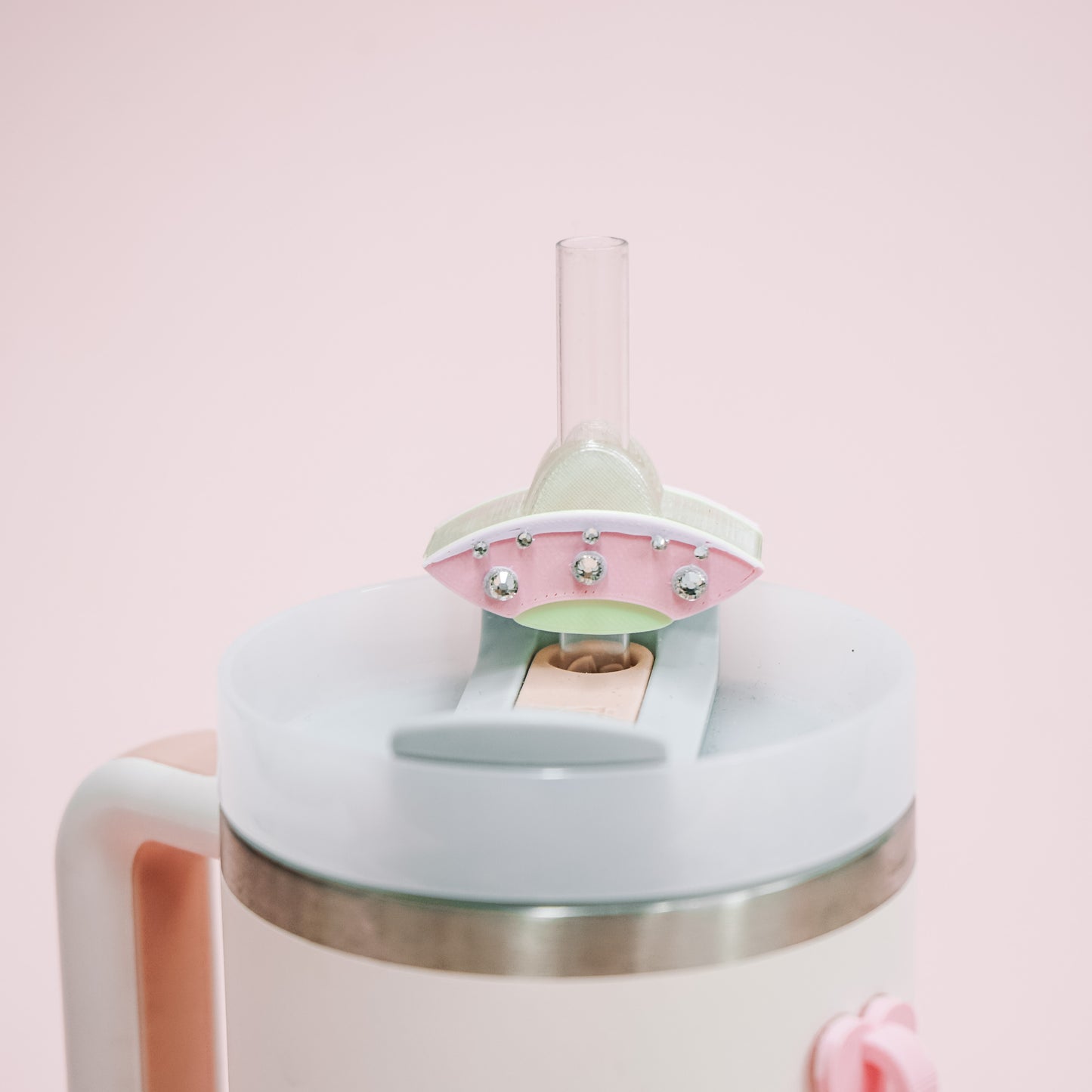 UFO Straw Charm