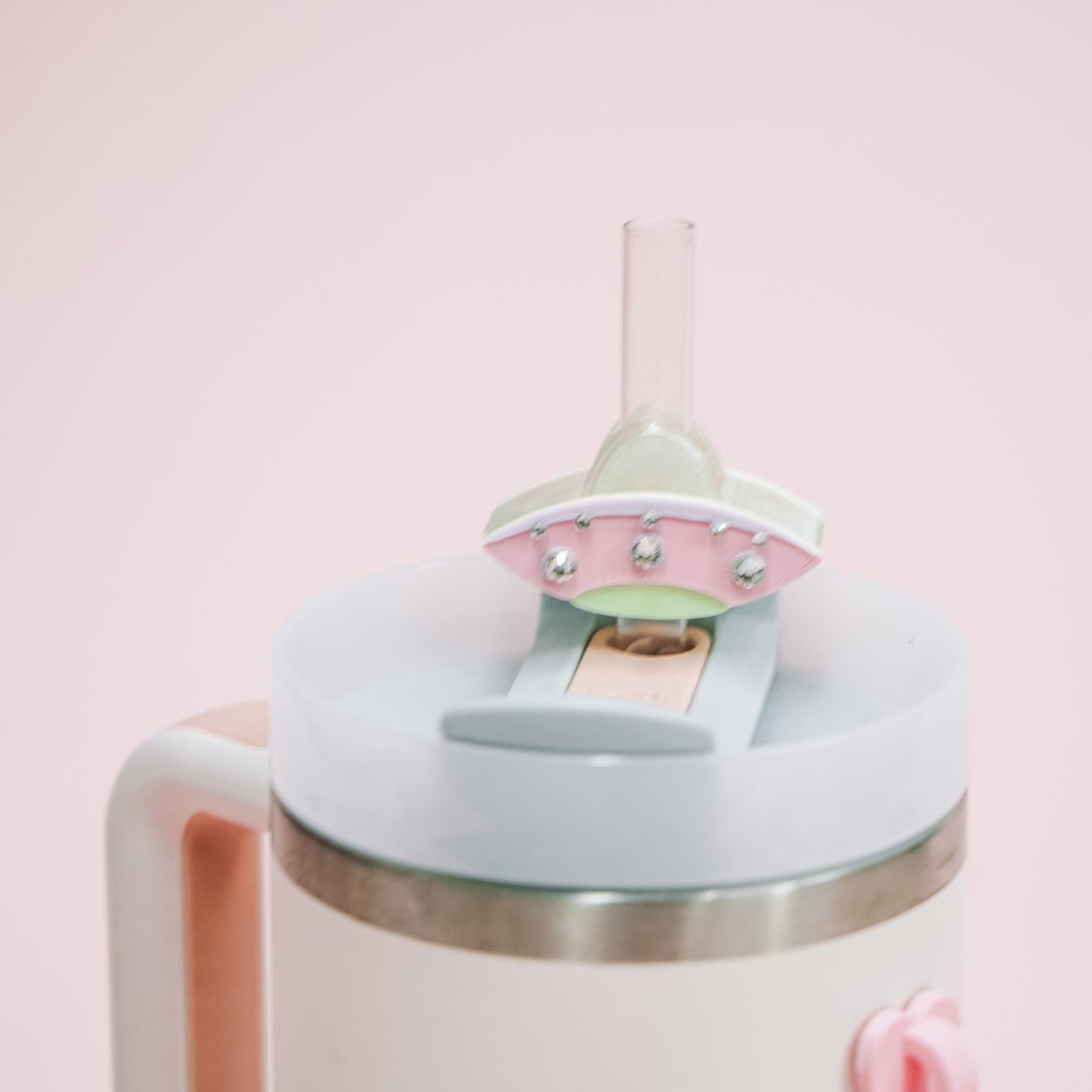 UFO Straw Charm