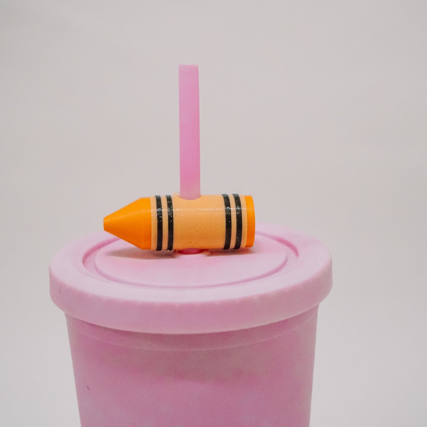 Crayon Straw Charm