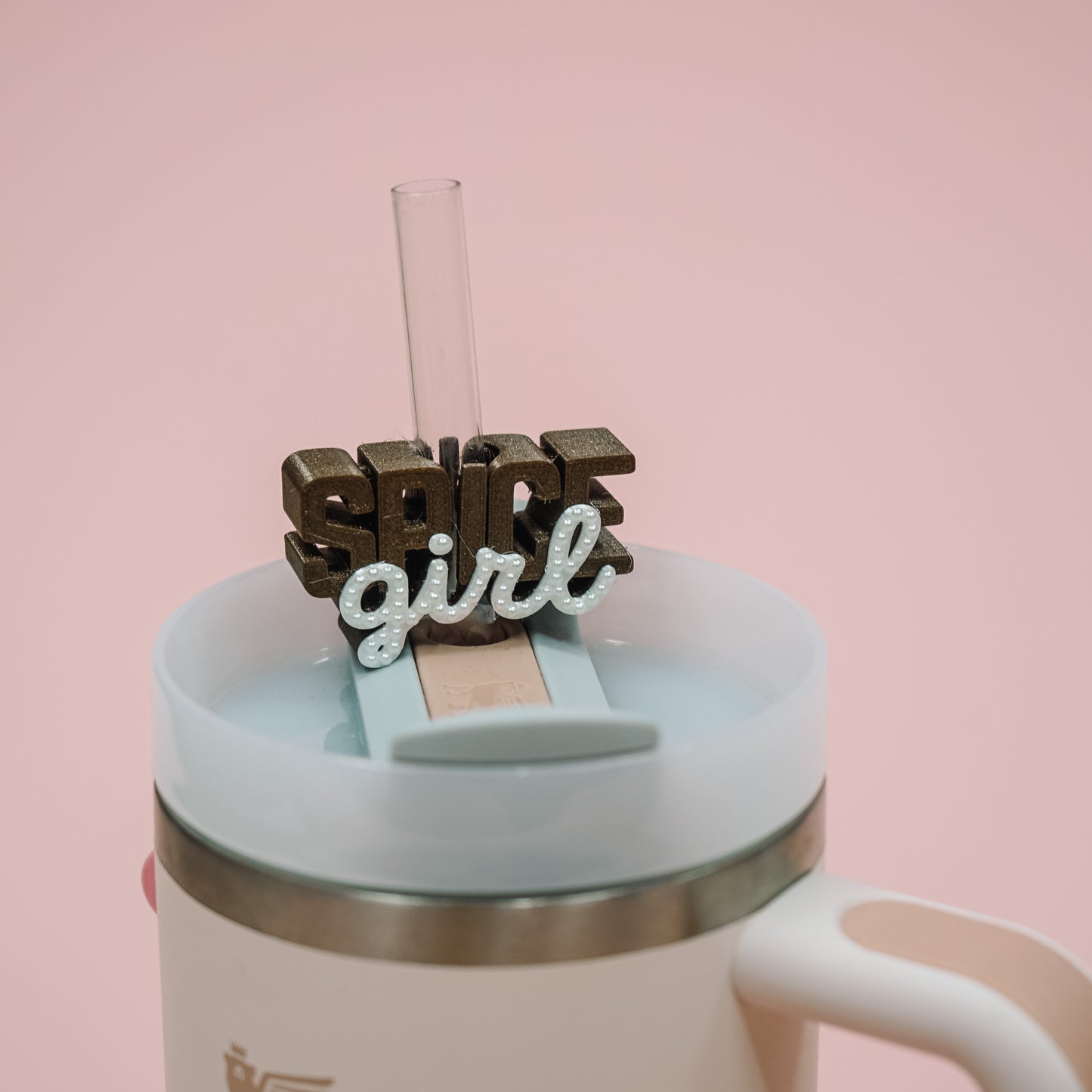 Spice Girl Straw Charm