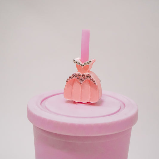 Sleeping Princess Dress Straw Charm