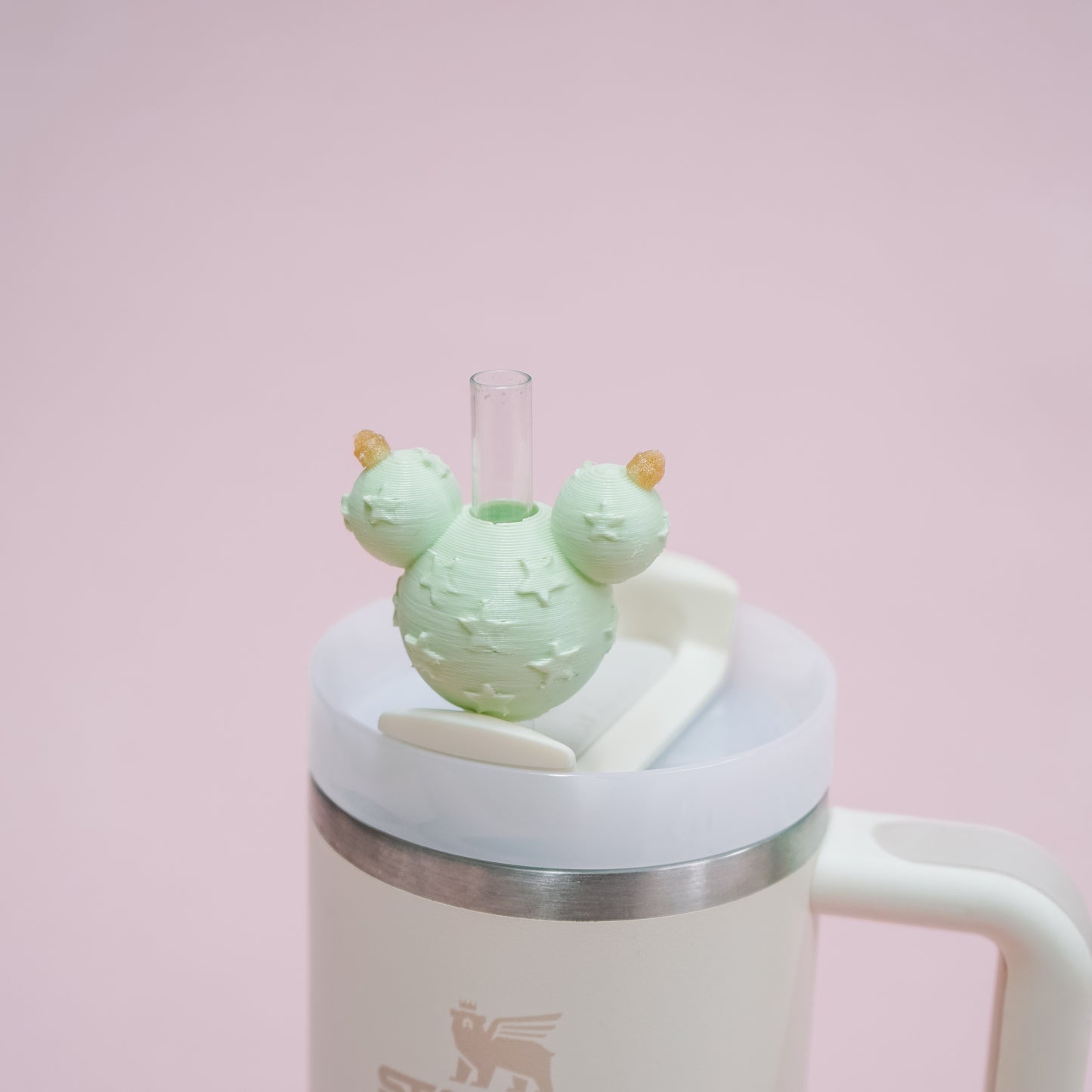 3D Ear Ornament Straw Charm