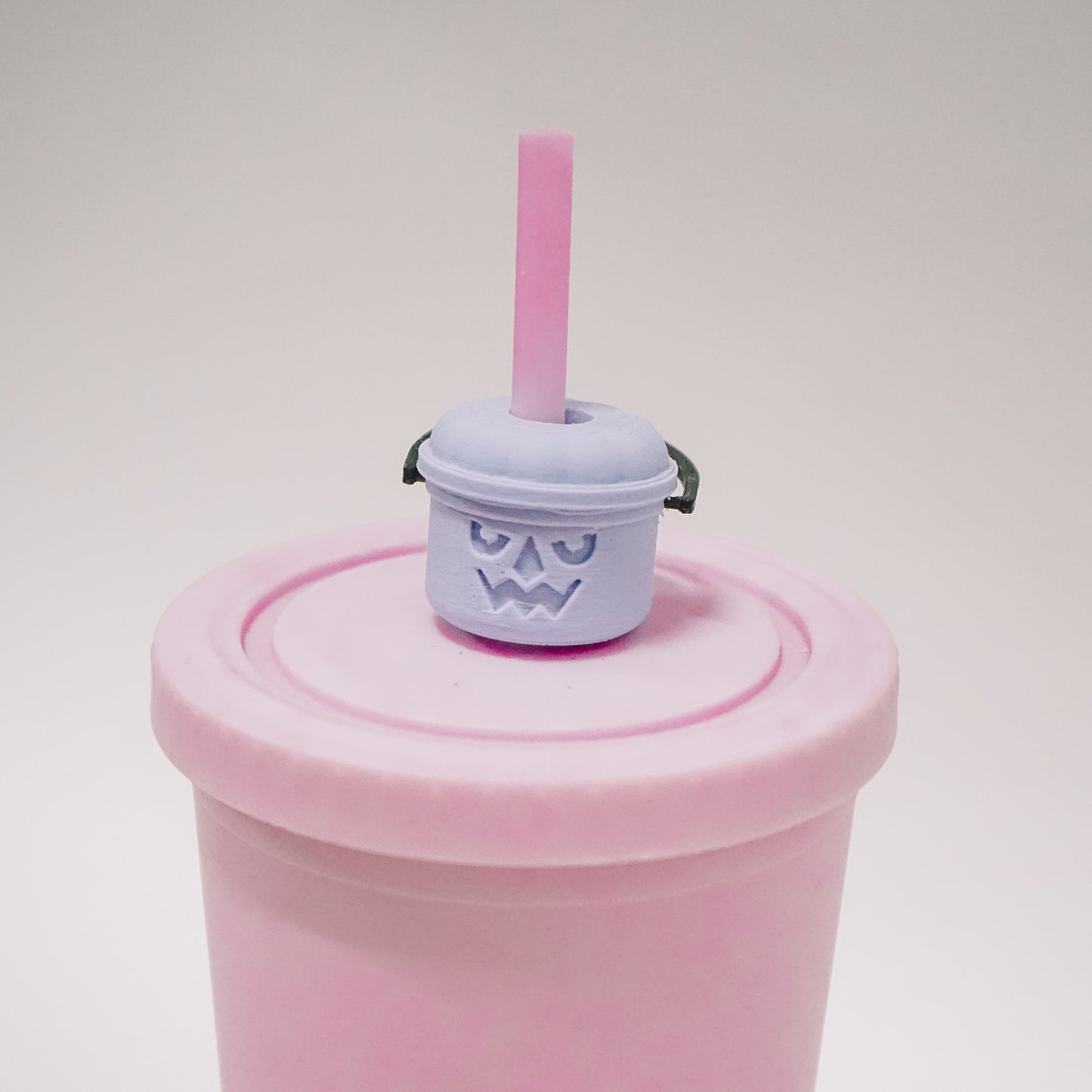 Halloween Bucket Straw Charm