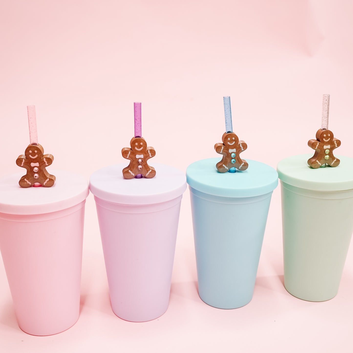 Gingerbread Straw Charm