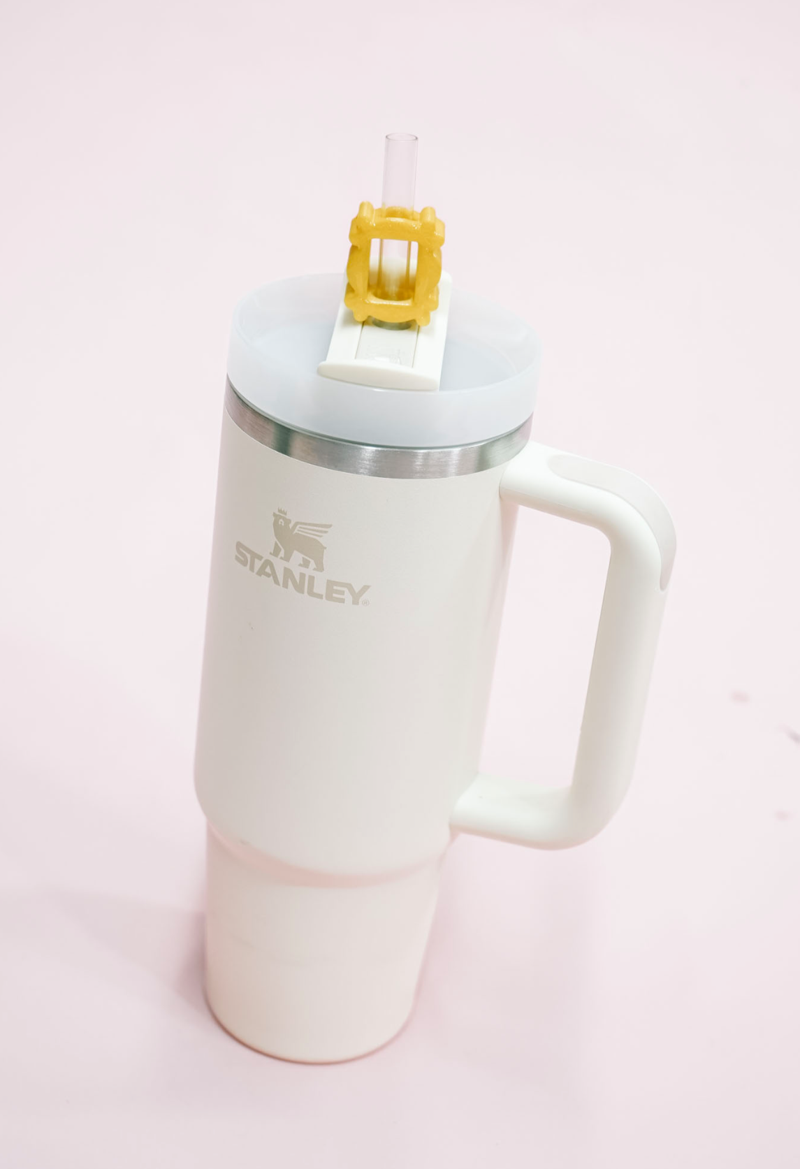 I’ll Be There For You Straw Charm