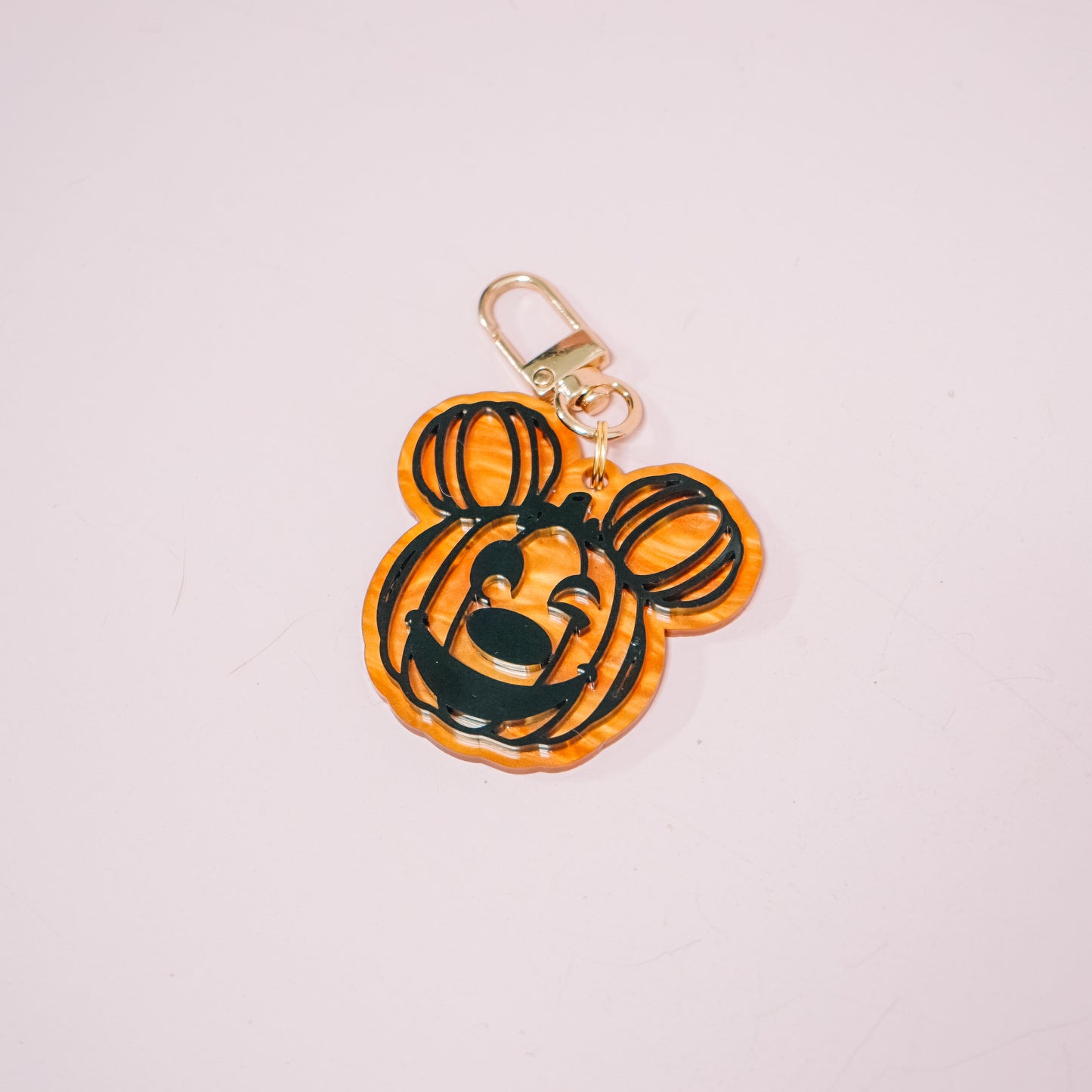 Winking Pumpkin Bag Charm