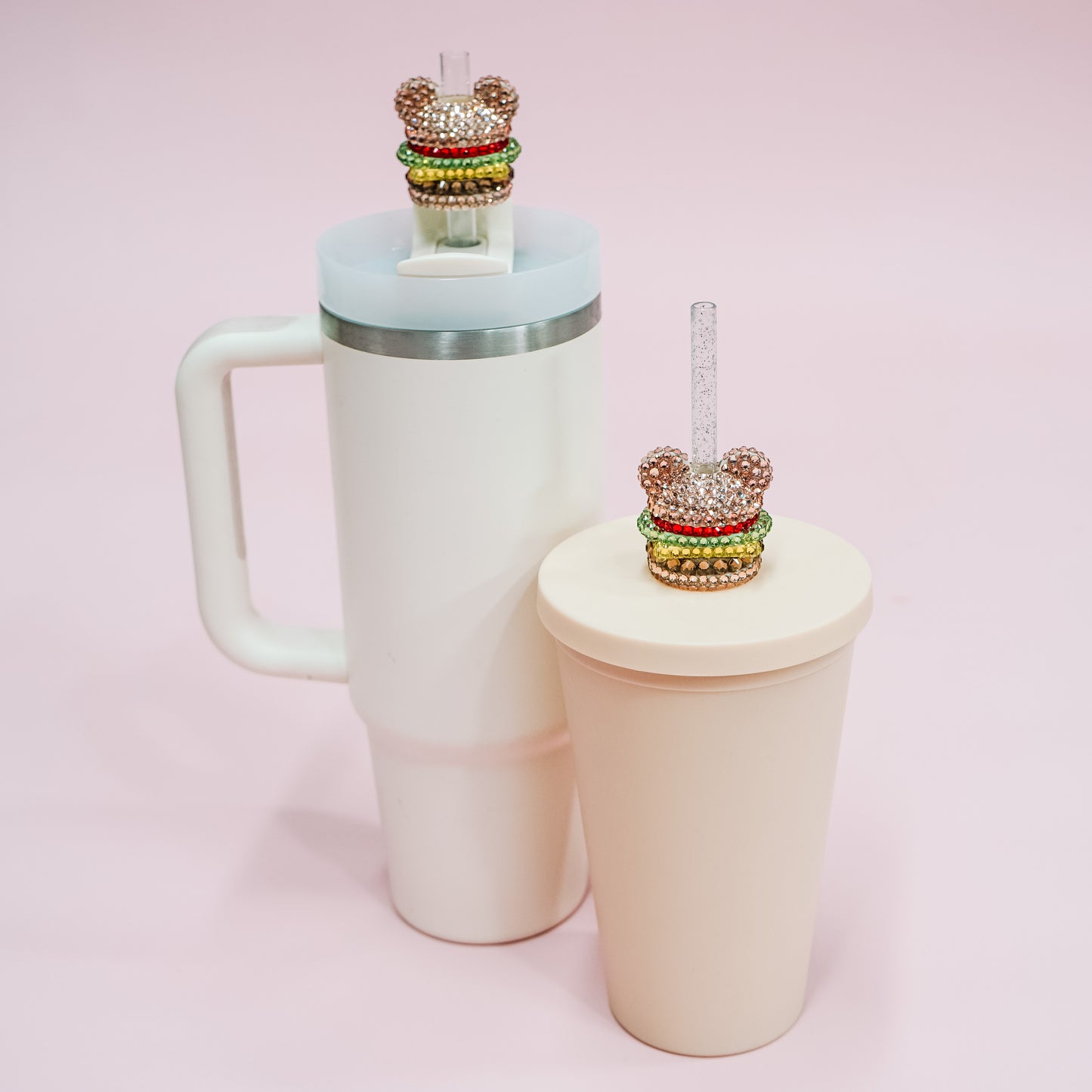 Ears Burger Straw Charm