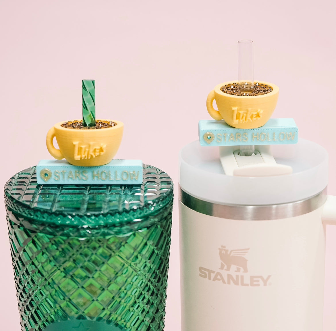 Coffee Shop Straw Charm