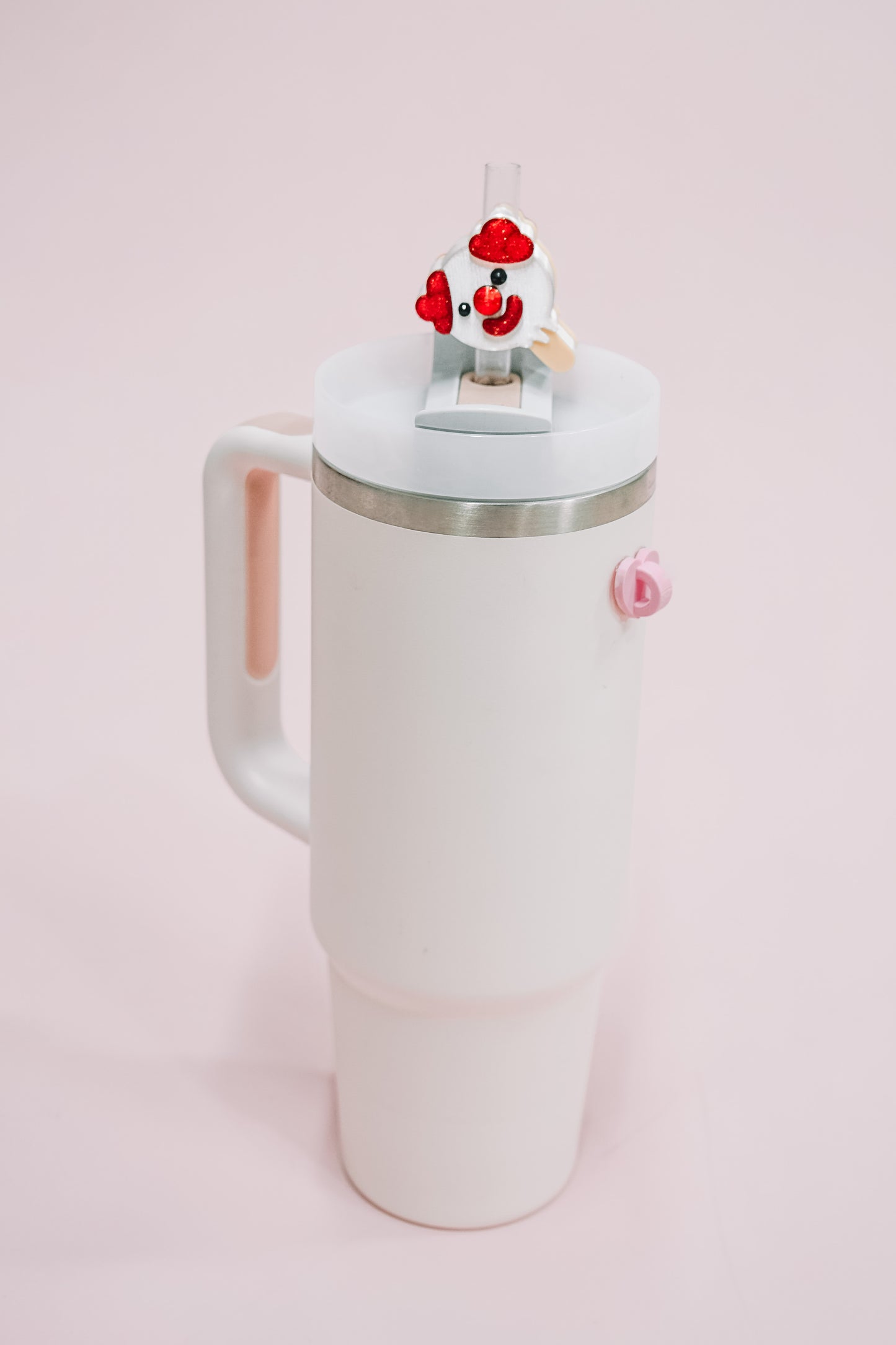 Clown Pop Straw Charm