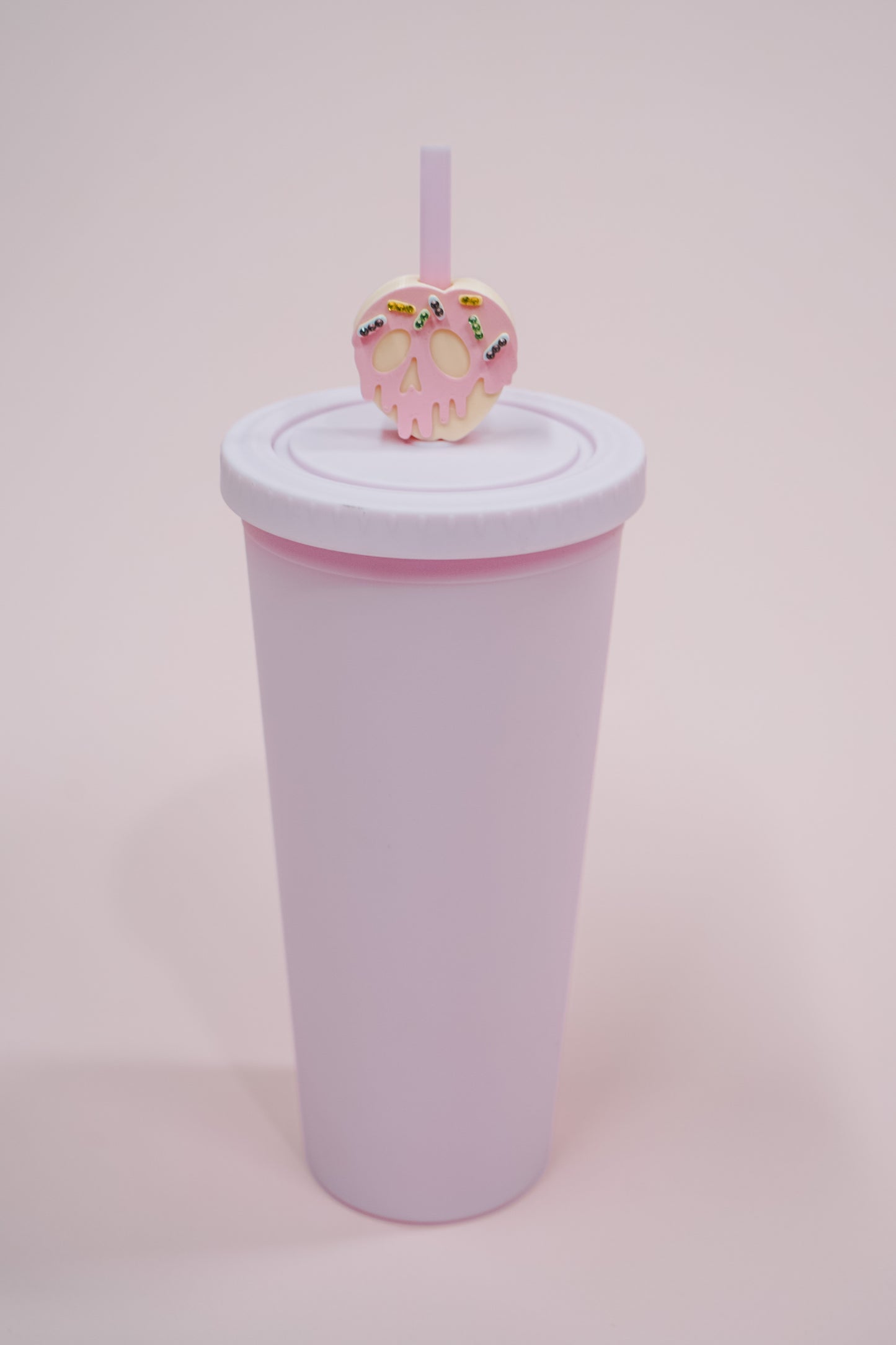 Poison Apple Straw Charm