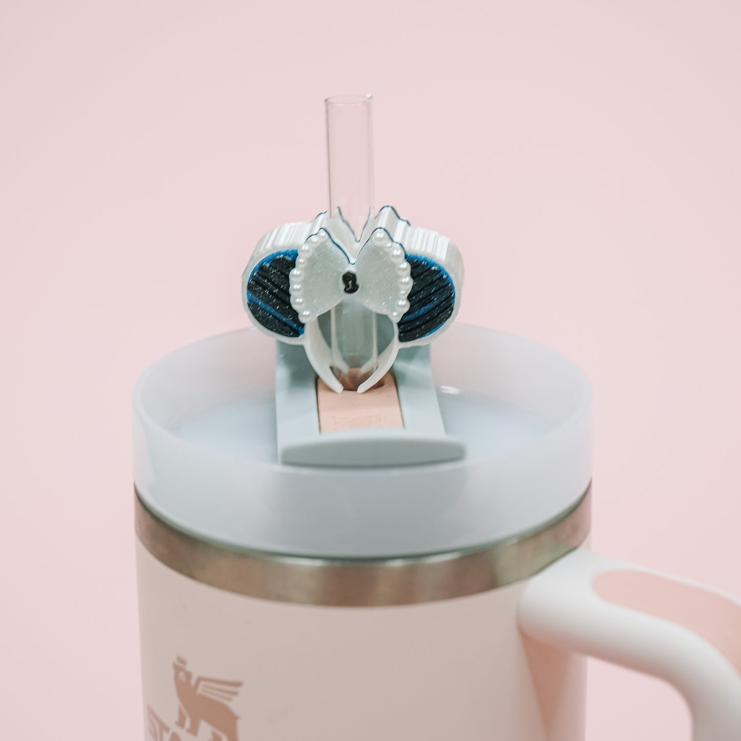 Haunted Maid Ears Straw Charm