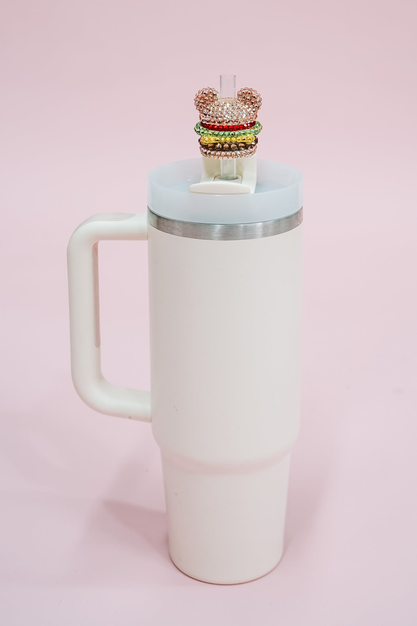 Ears Burger Straw Charm