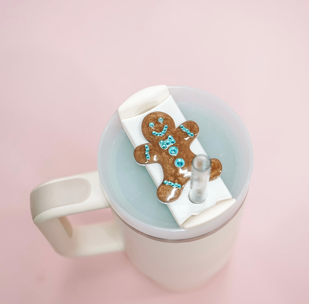 Gingerbread Man Lid Plate