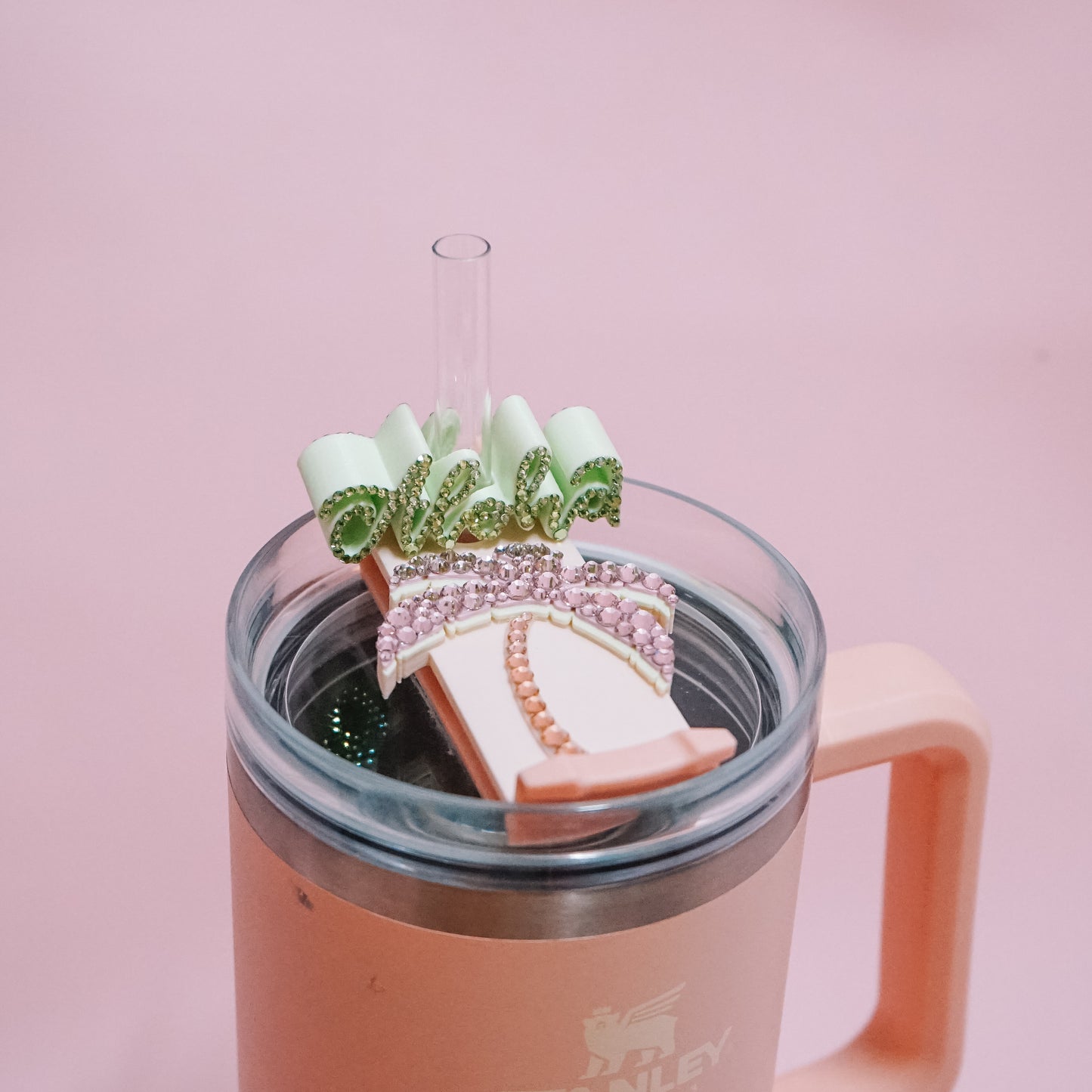 Aloha Straw Charm