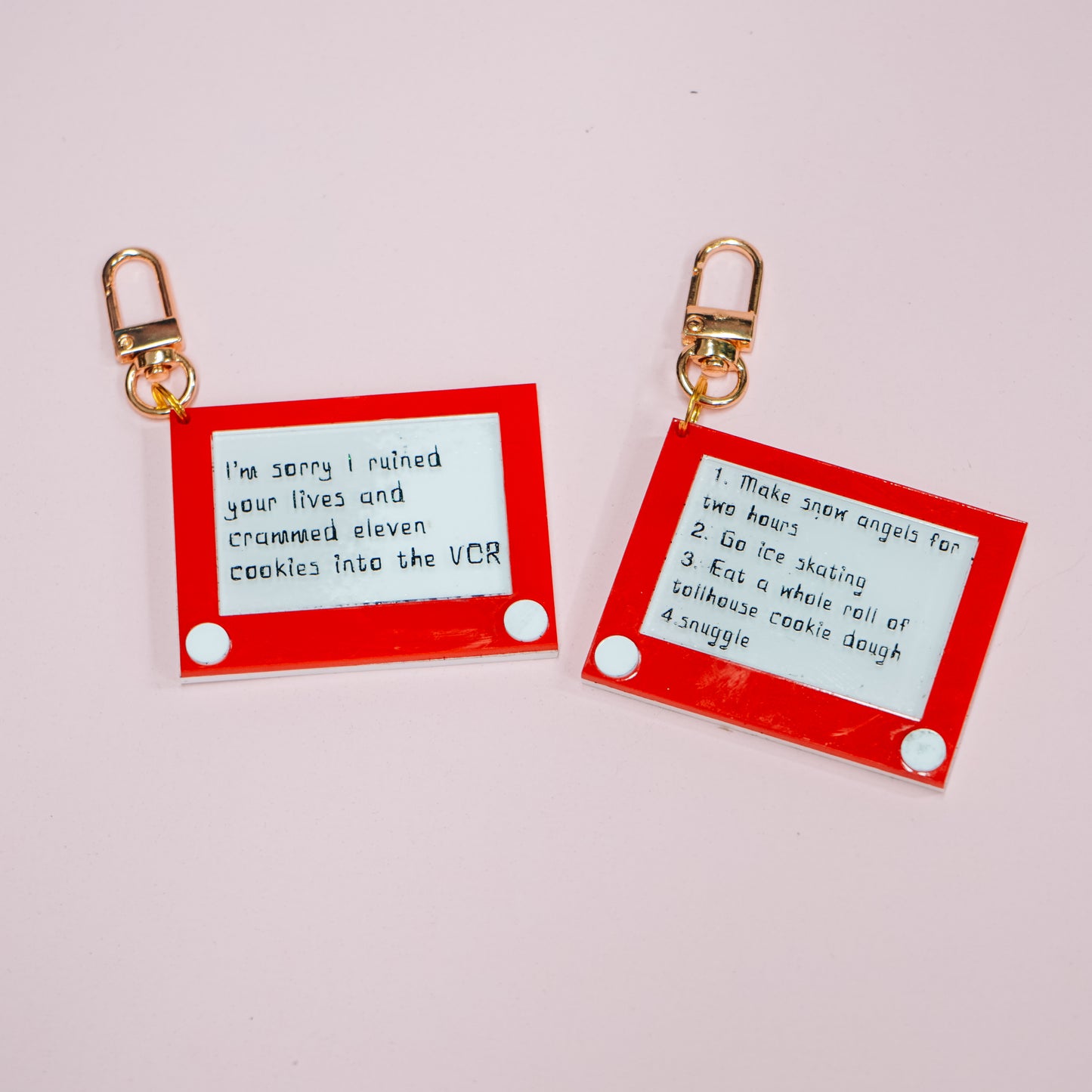 Etch A Sketch Bag Charm
