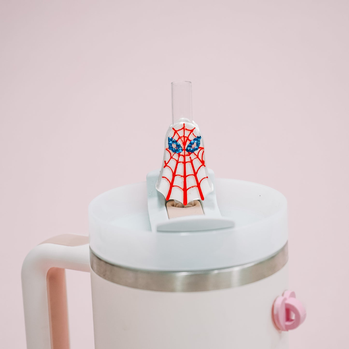 Spidey Ghostie Straw Charm