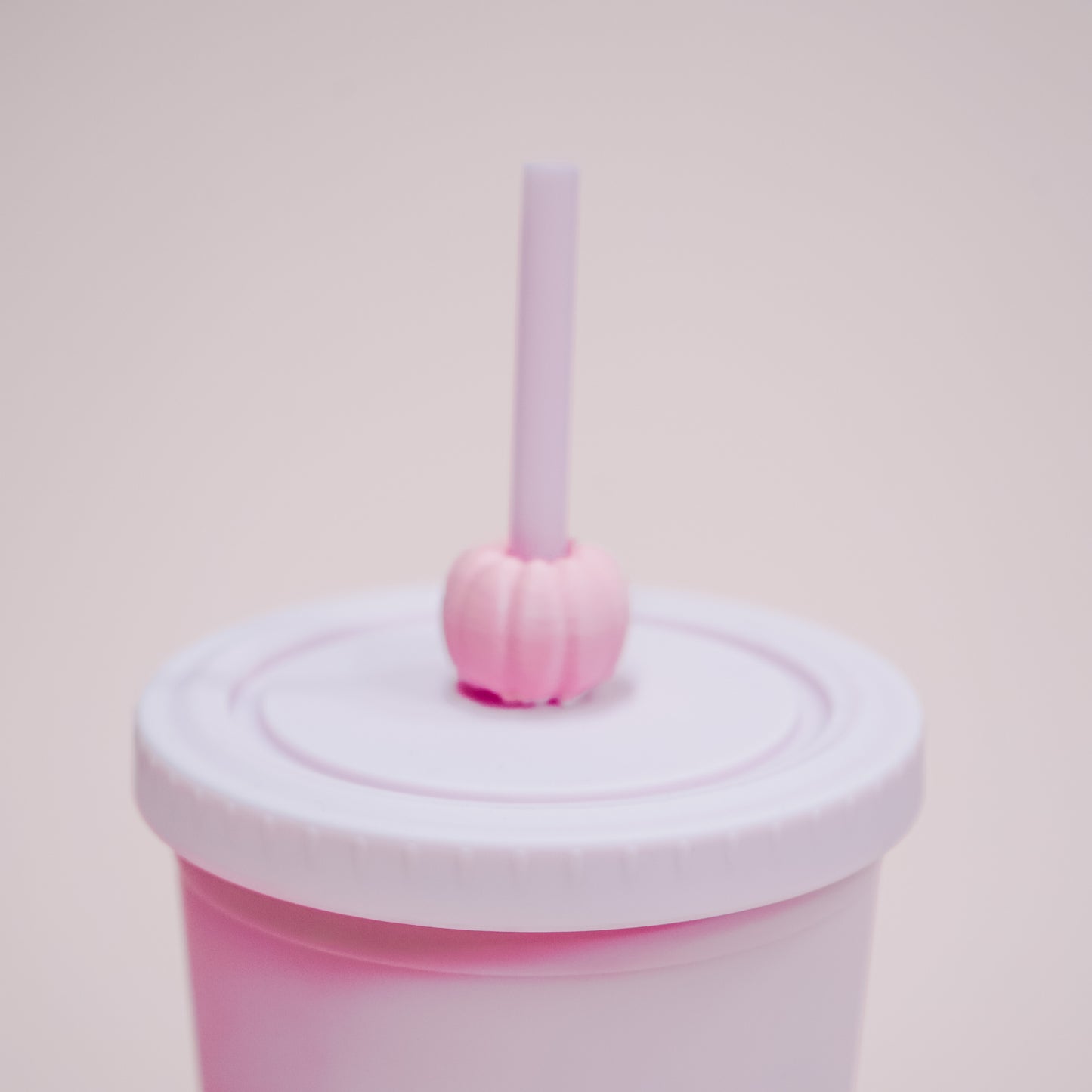 Mini Pumpkin Straw Charm