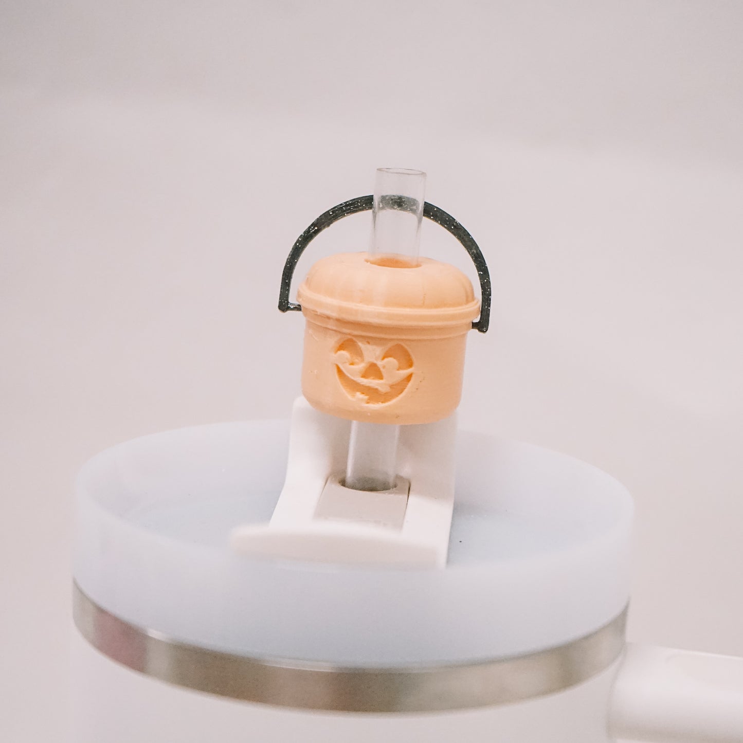Halloween Bucket Straw Charm