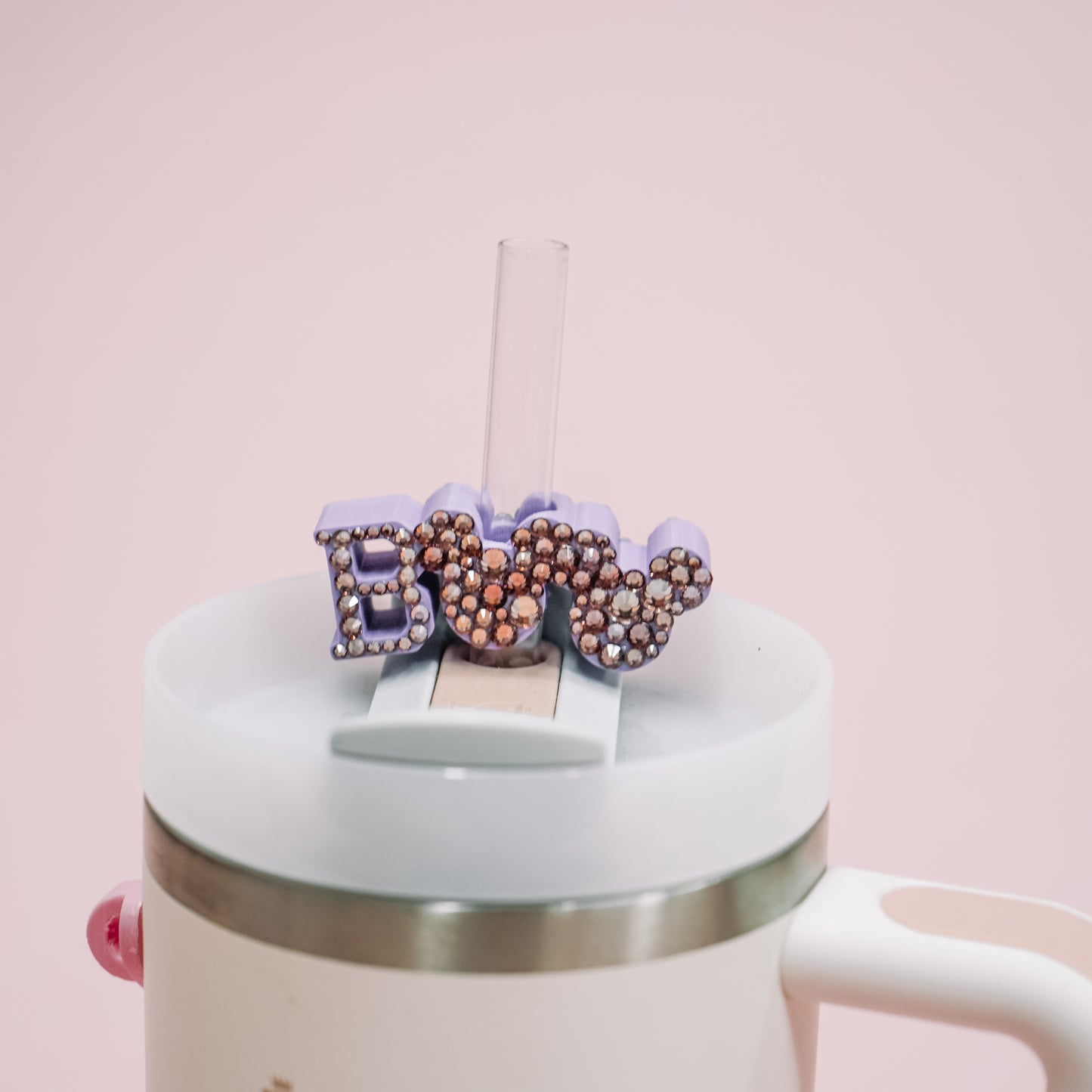 Ears Boo Straw Charm