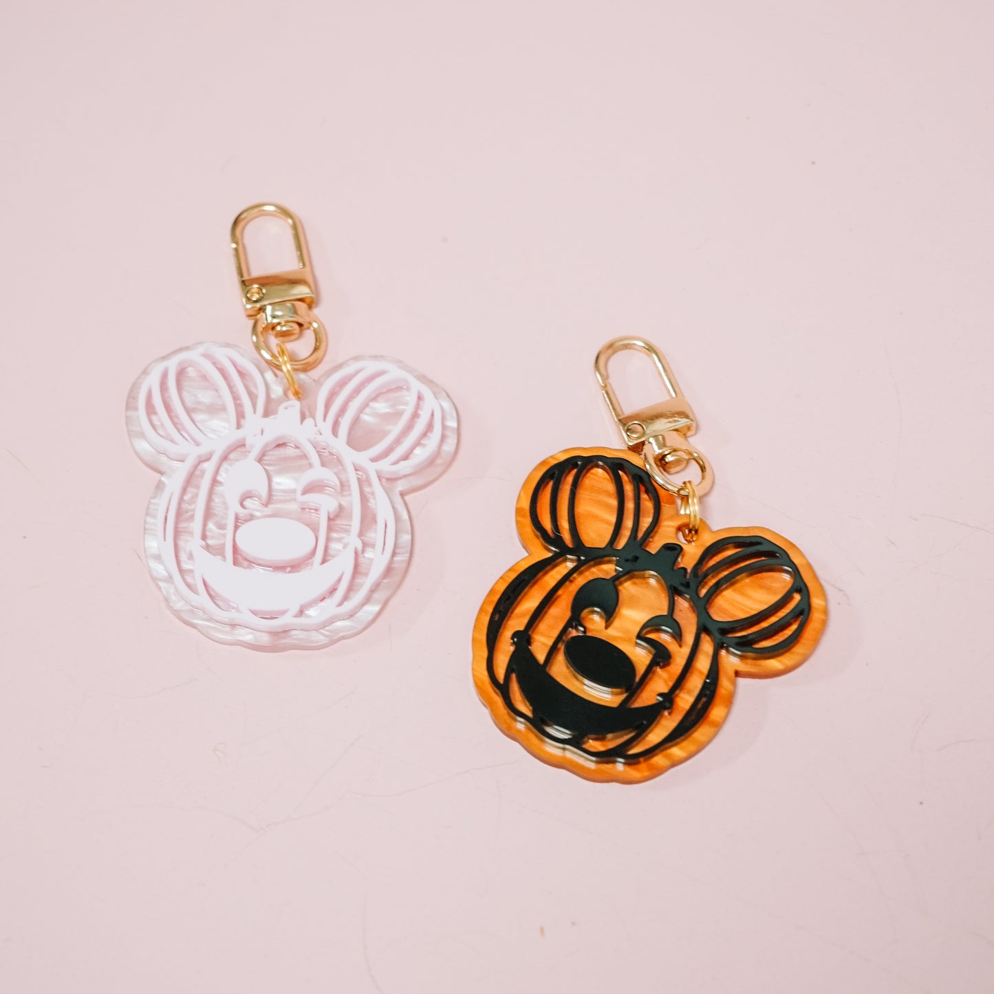 Winking Pumpkin Bag Charm