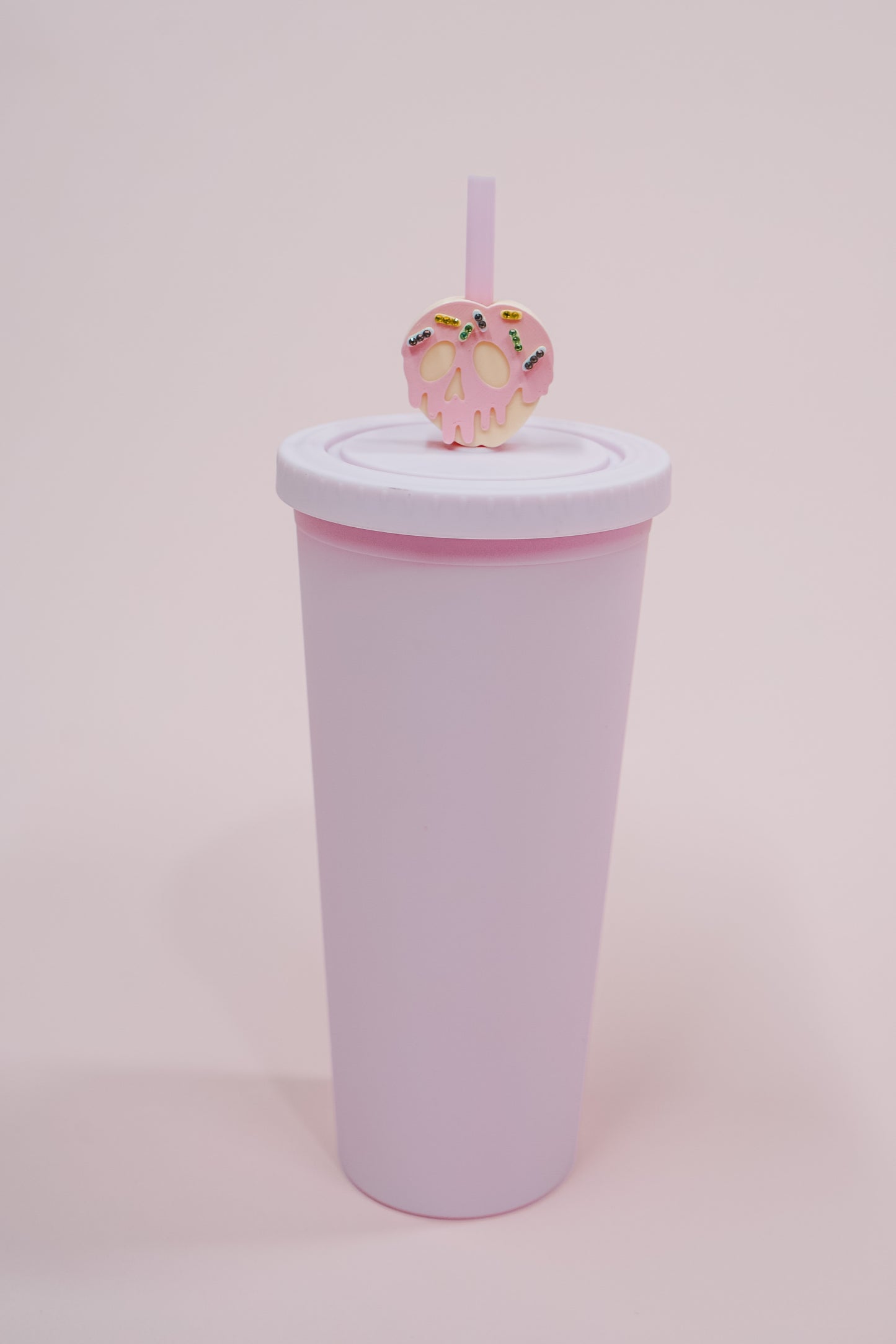 Poison Apple Straw Charm