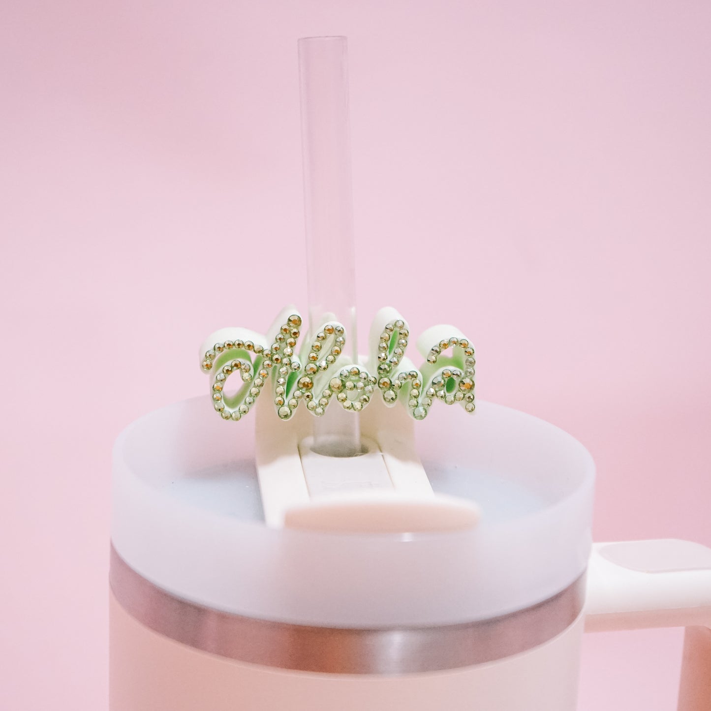Aloha Straw Charm