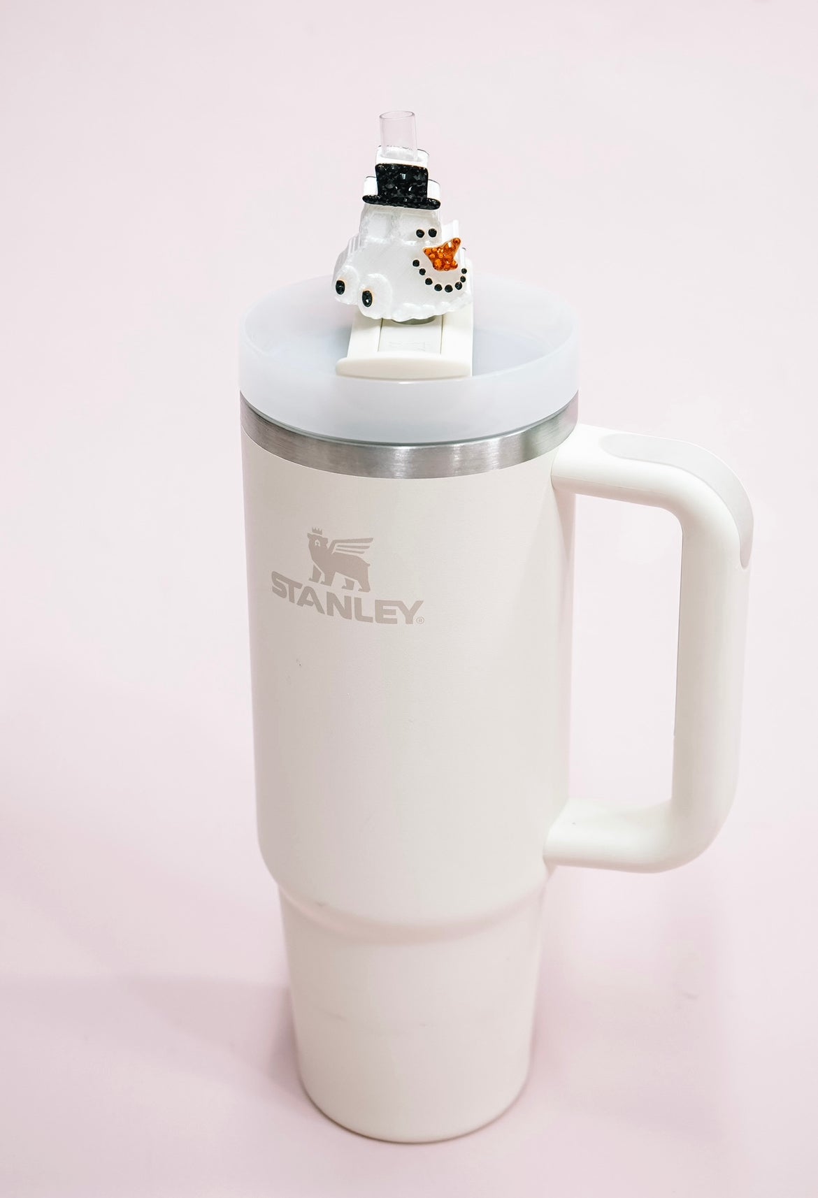 Snow Car Straw Charm