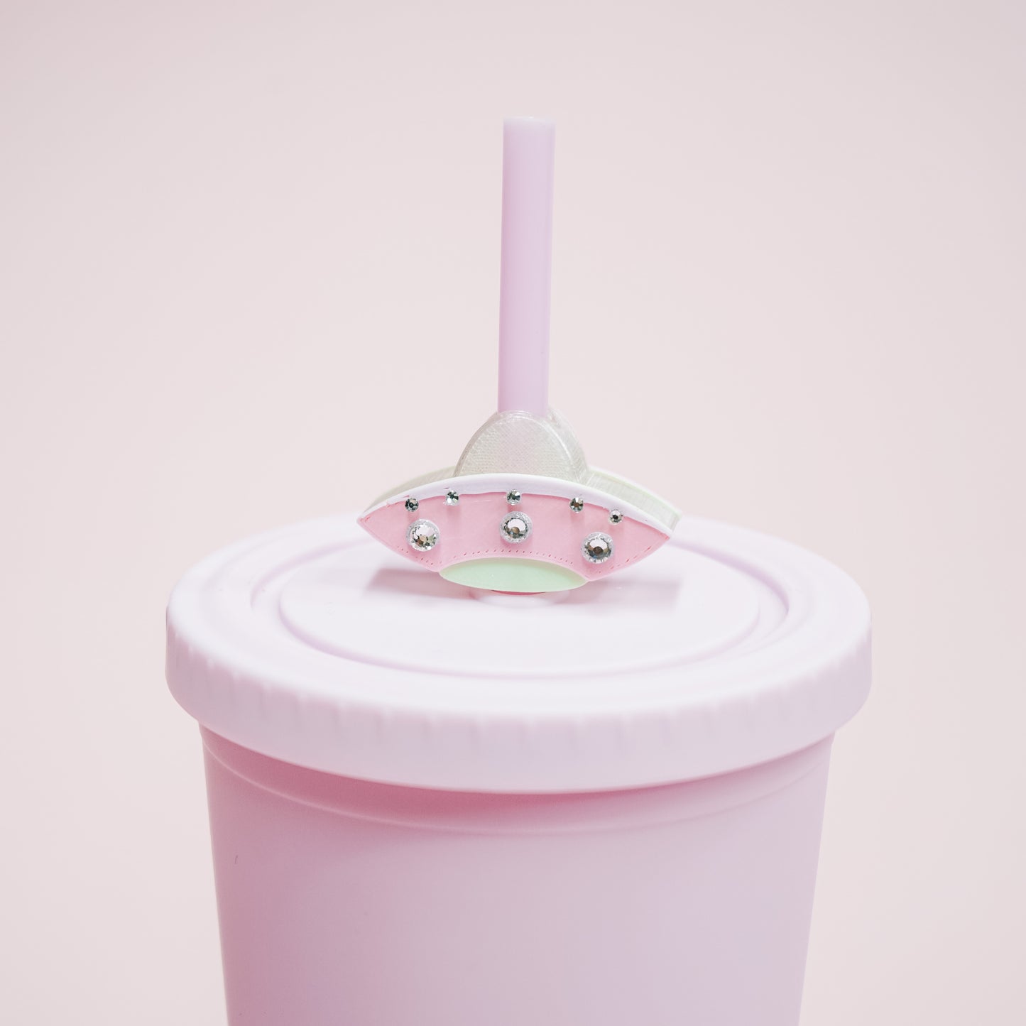 UFO Straw Charm