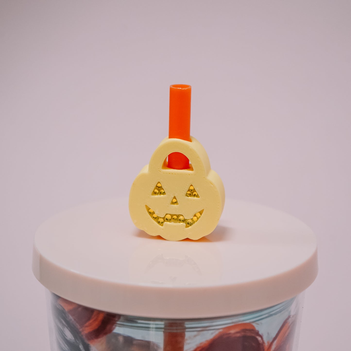 Candy Bucket Straw Charm
